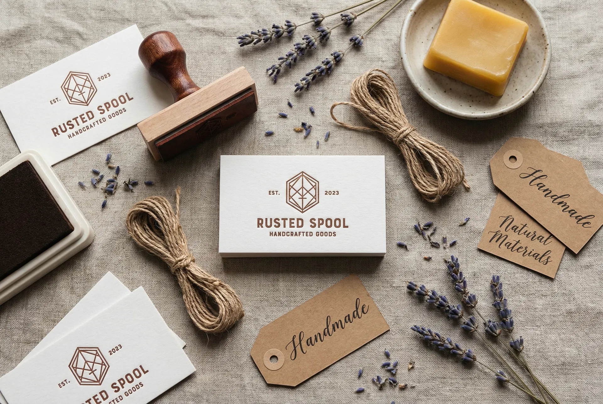 Aurum Collection brand identity materials