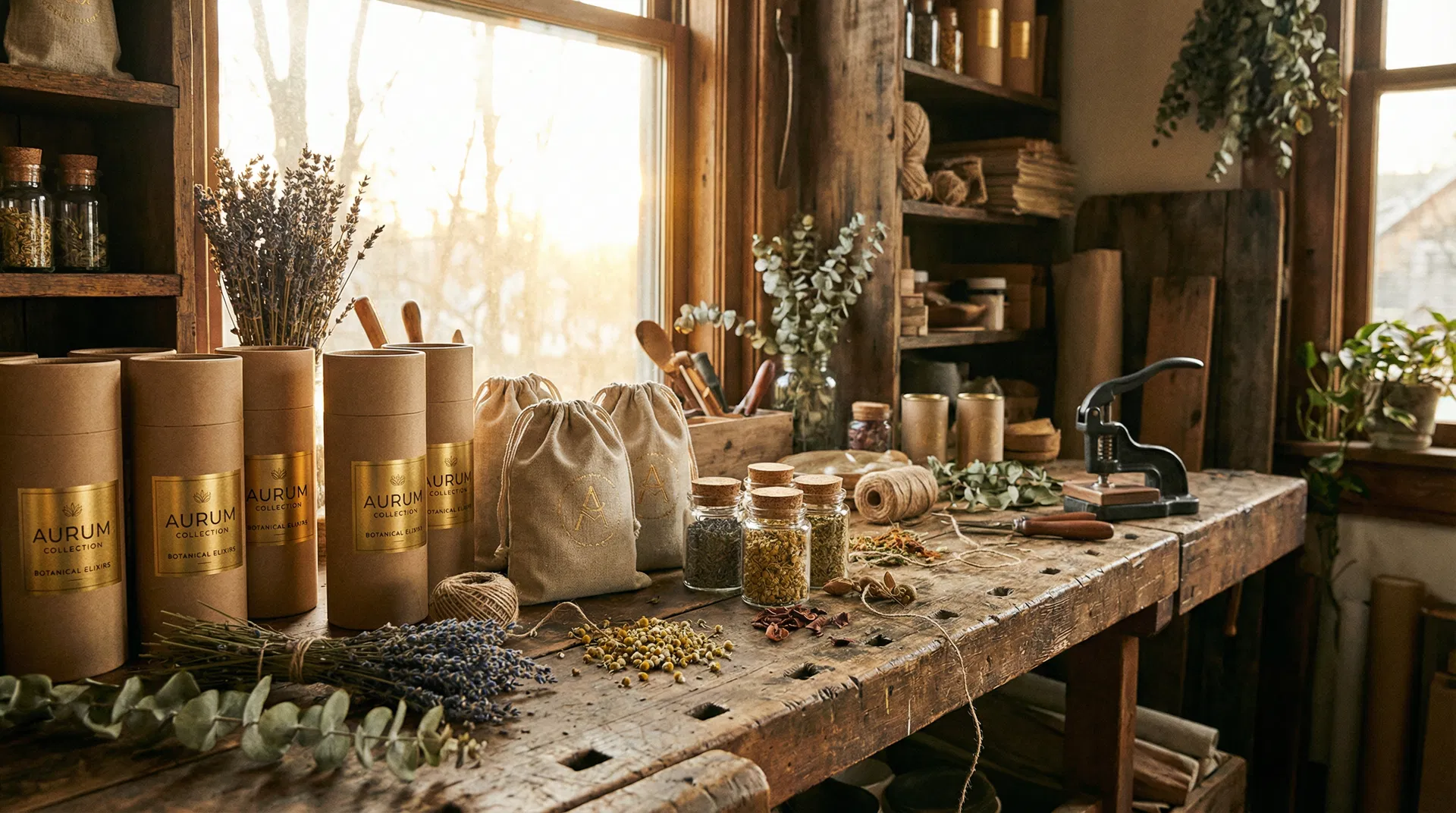 Aurum Collection artisan packaging