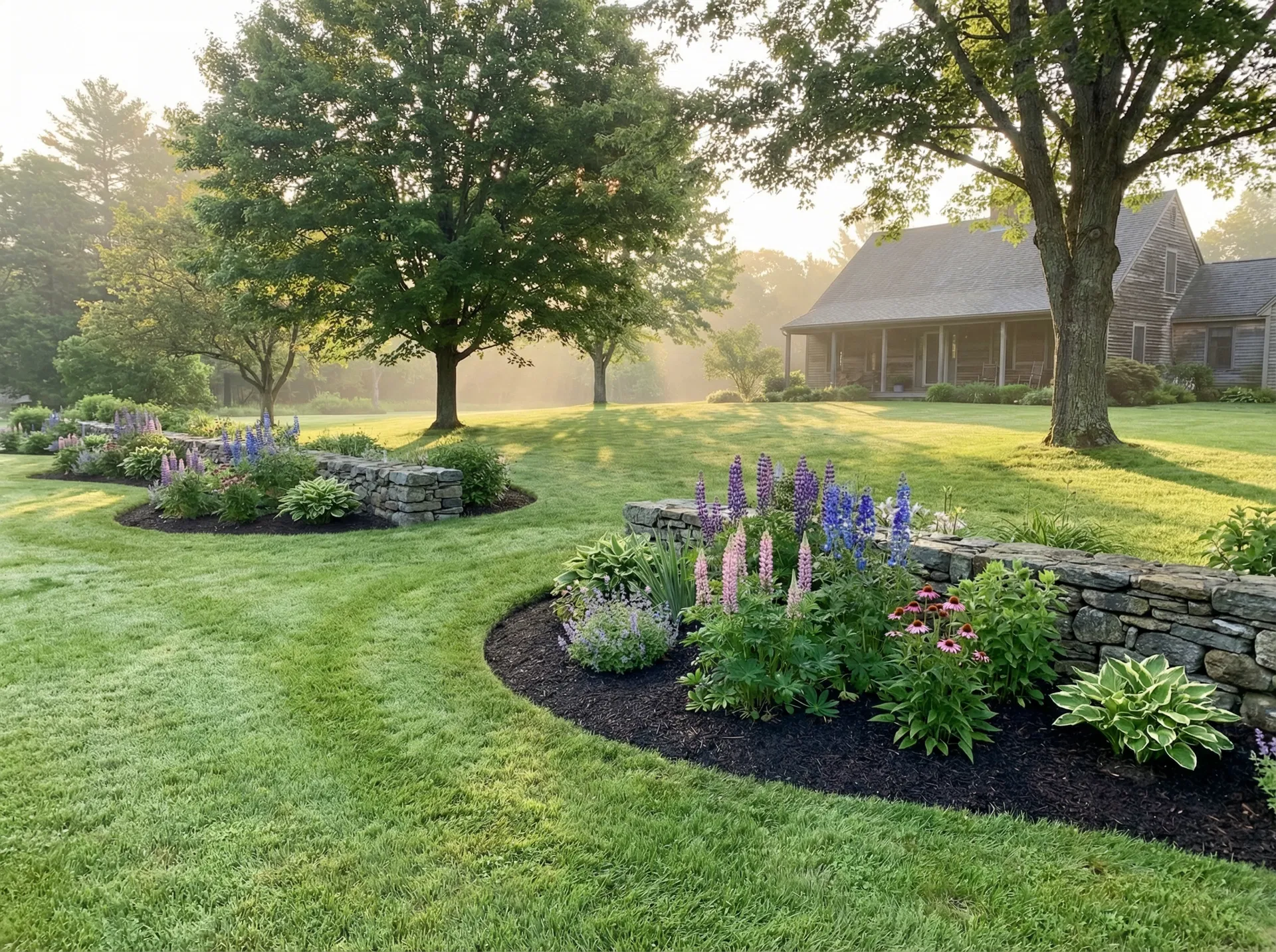 Beautiful Maine landscape