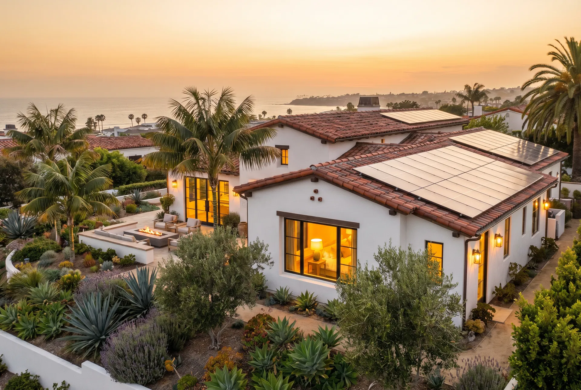 Solar-powered home in Carlsbad, San Diego