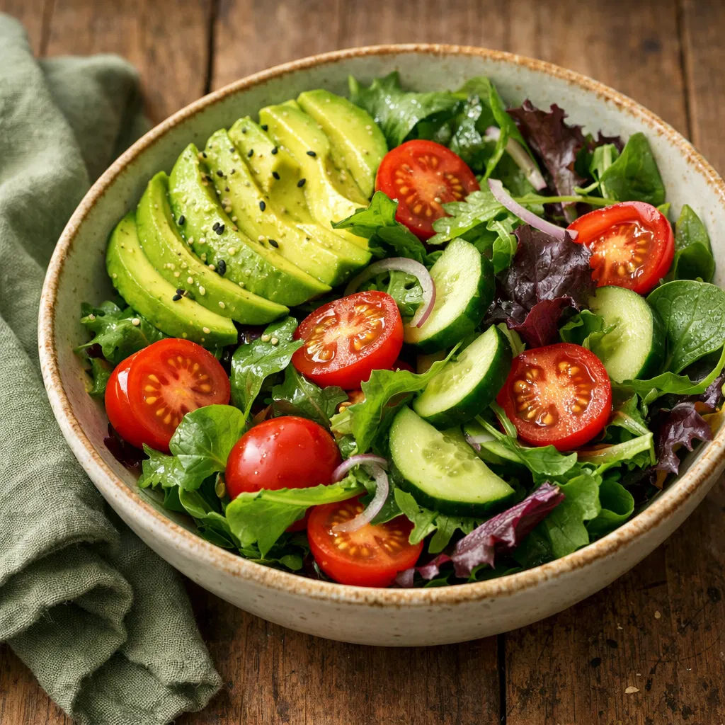 Avocado Garden Salad