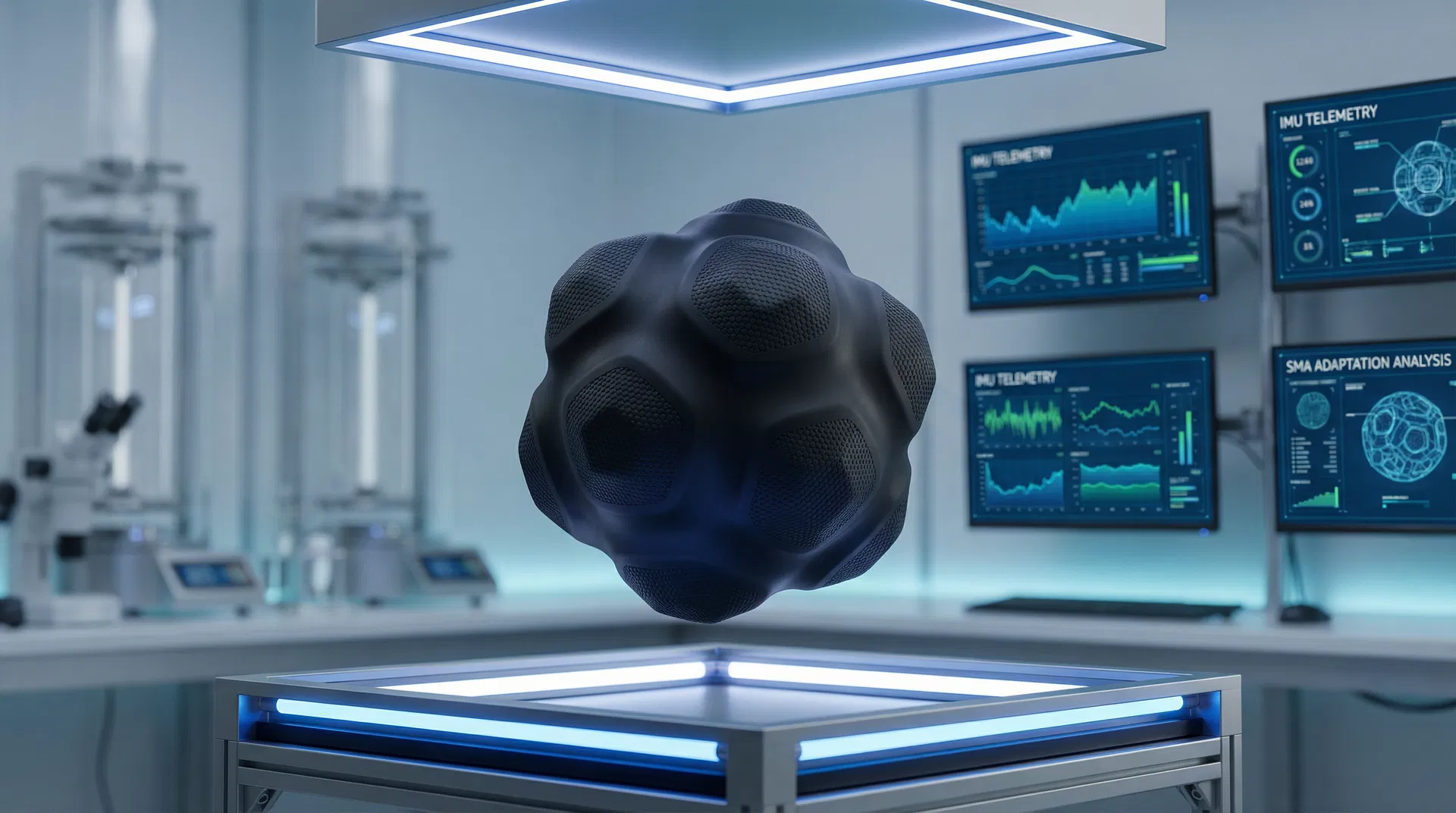 SMA Adaptor in laboratory setting