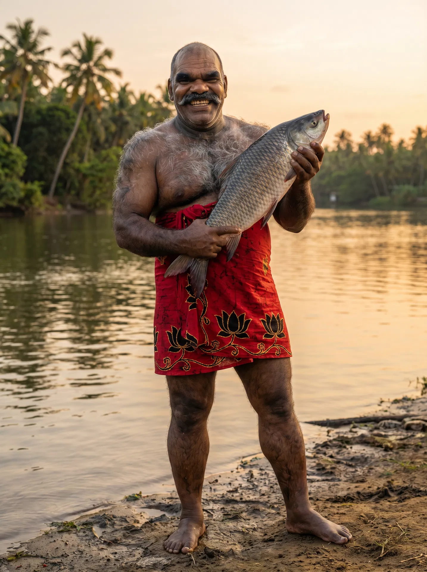 Big Catch — River Bank