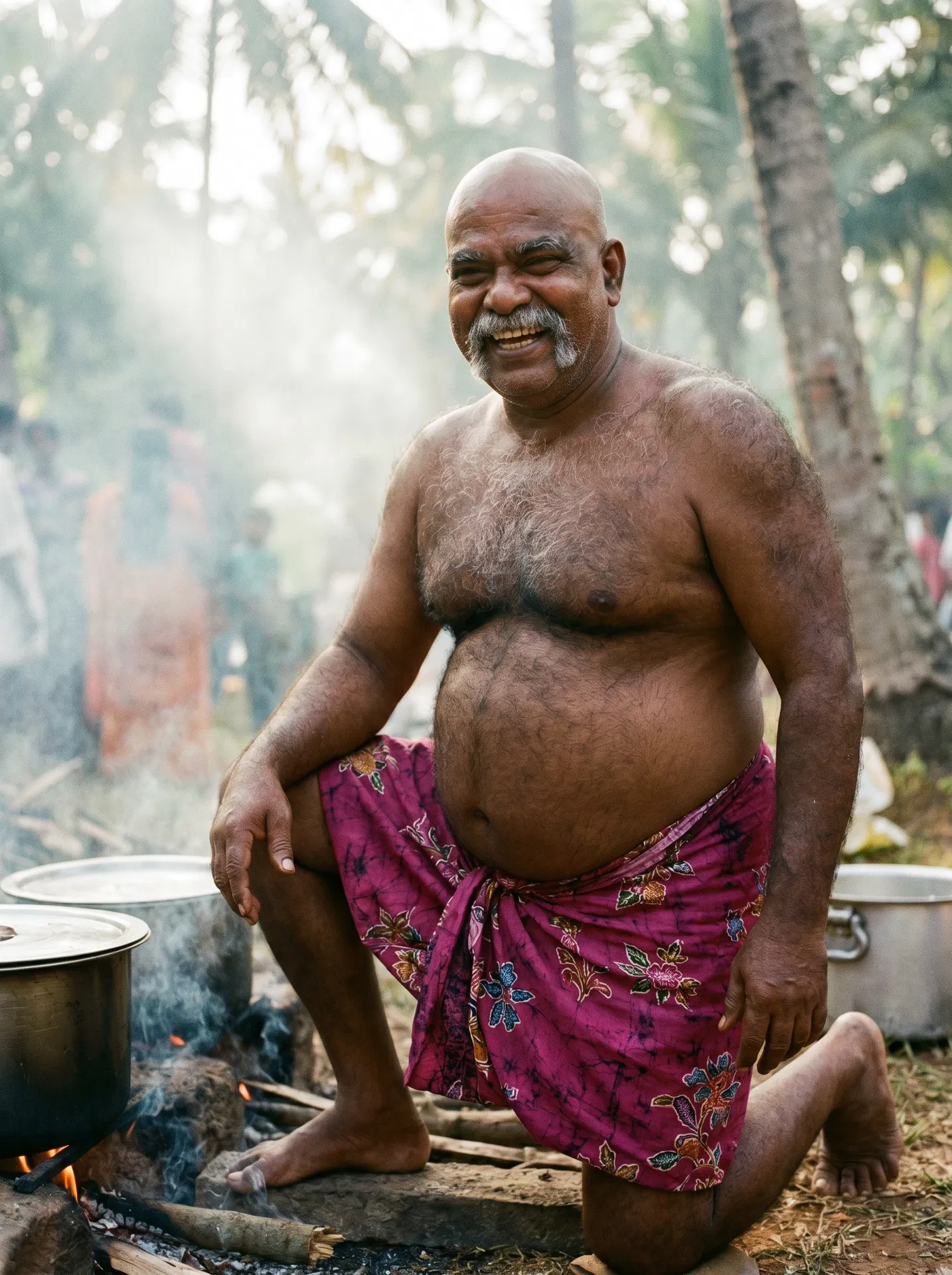 Village Fire — Jolly Cook