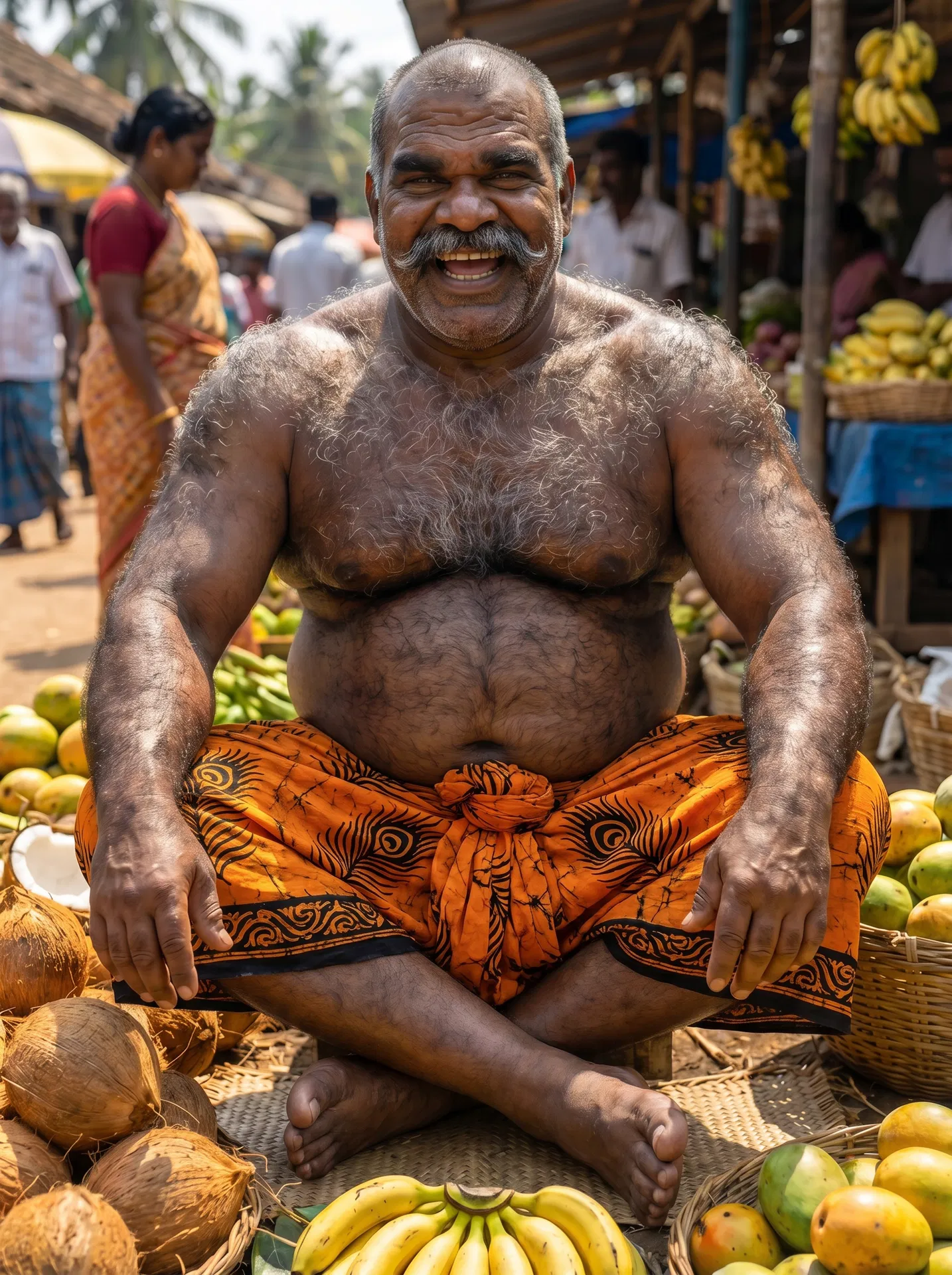 Fruit Market — Open Laugh