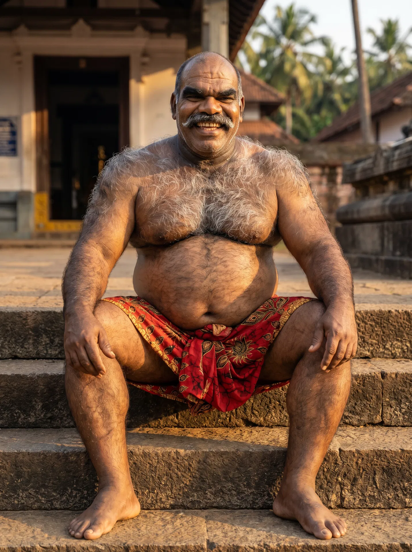 Temple Steps — Village Elder