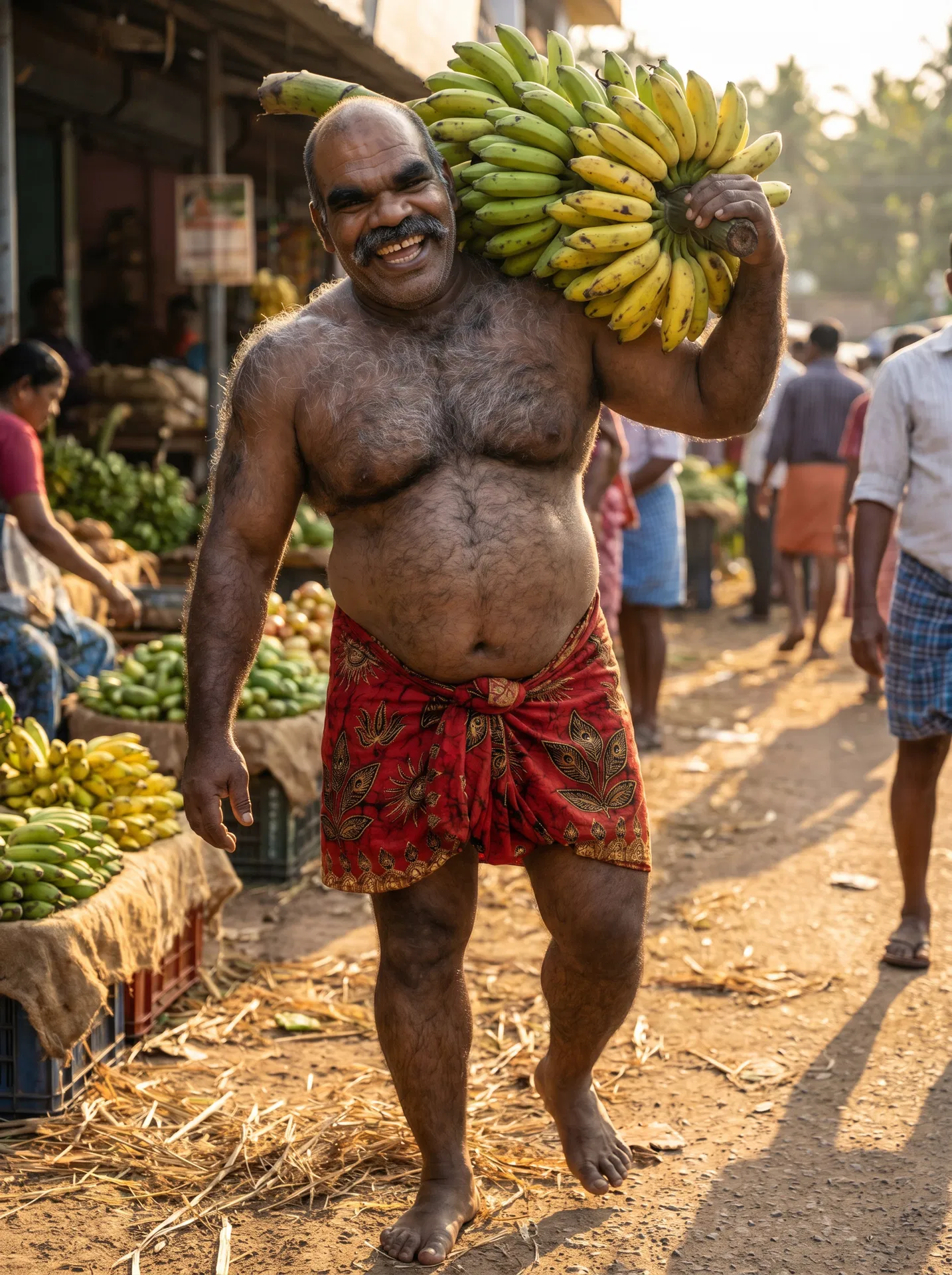 Market — Banana Carrier