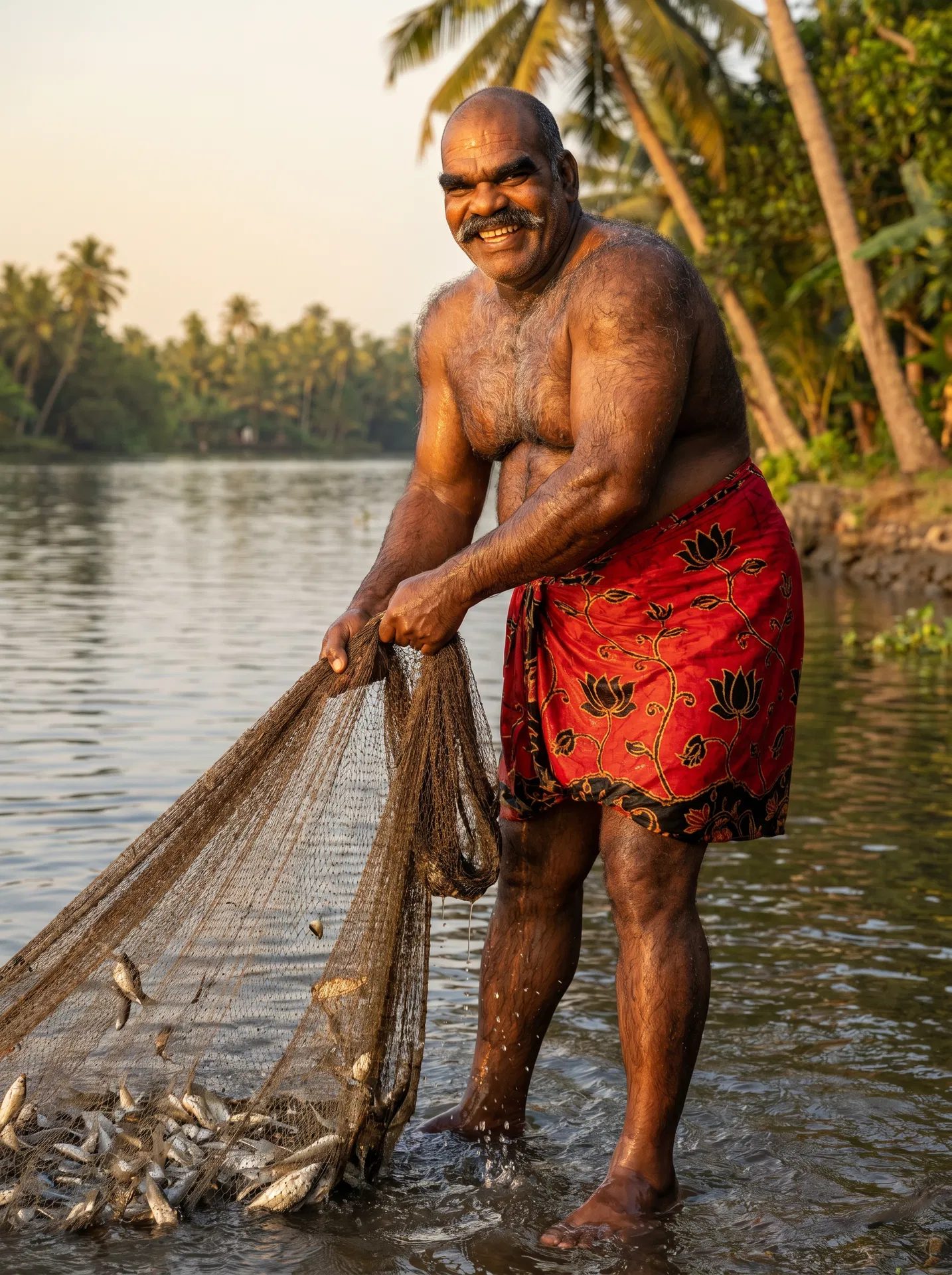 Lotus Red — Fishing Net