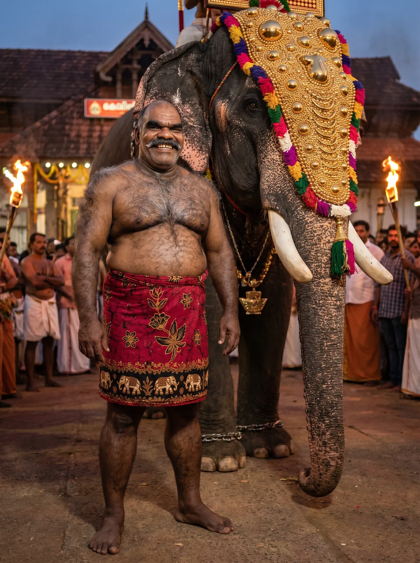 Crimson Festival — Temple Elephant