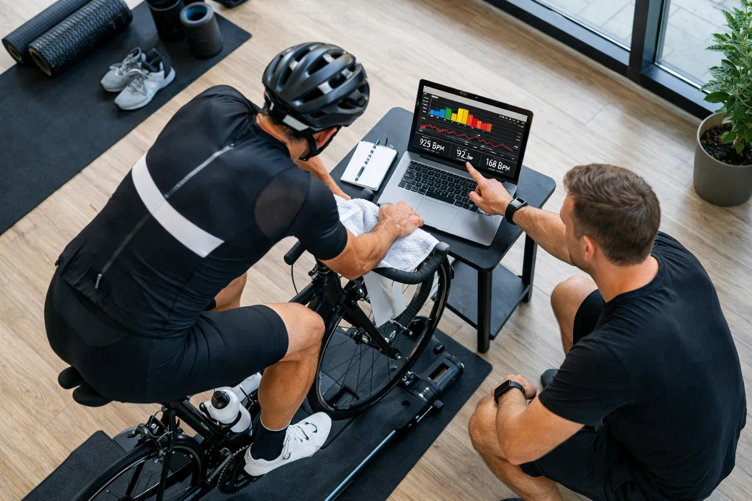 Data-driven coaching session