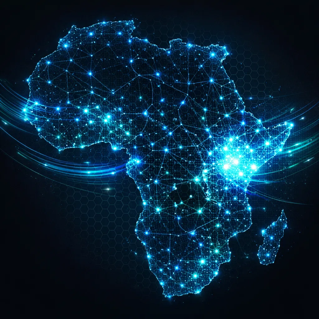 Africa network coverage map