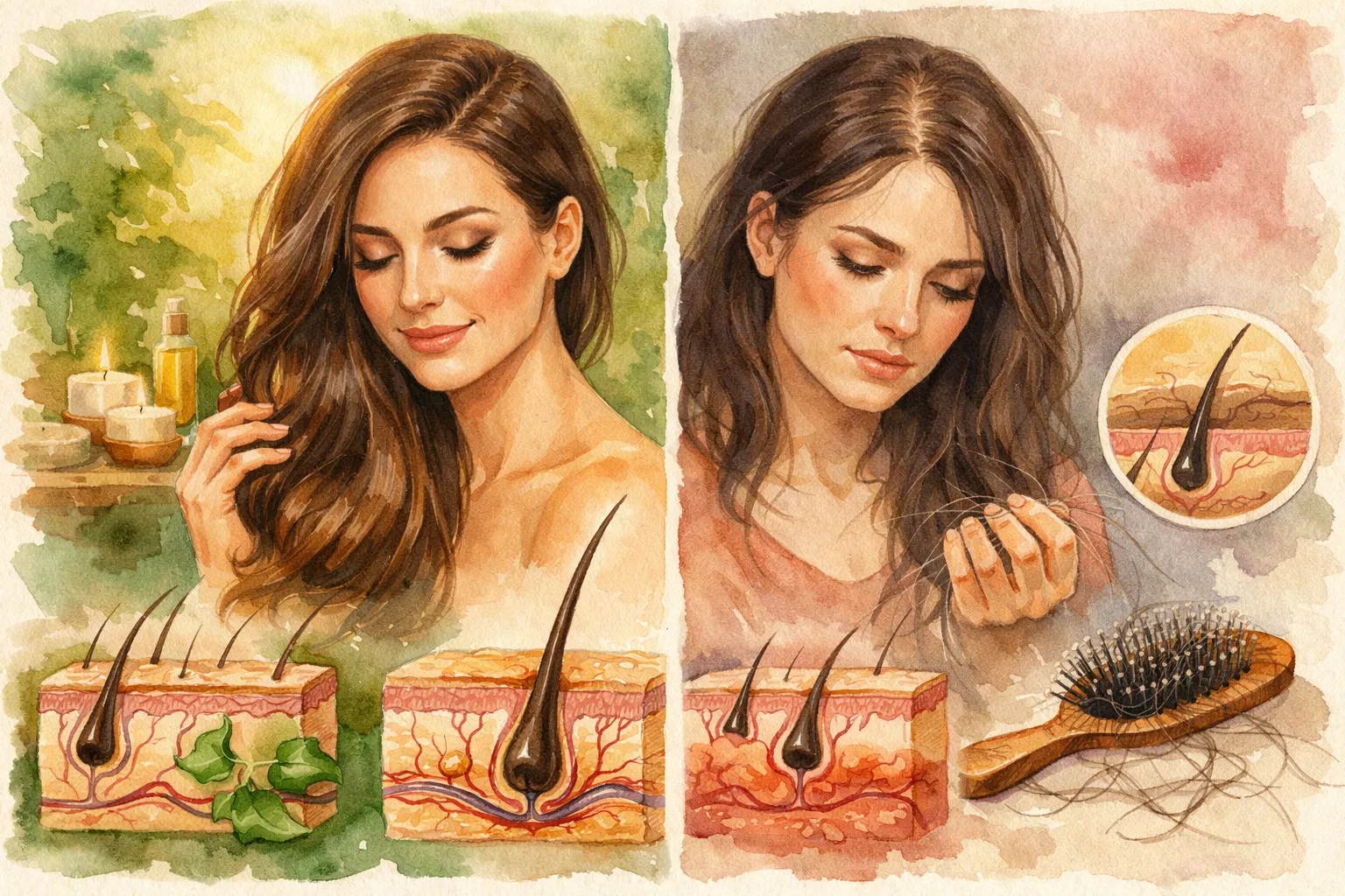 Female Hair Loss Journey - From Healthy to Understanding Treatment