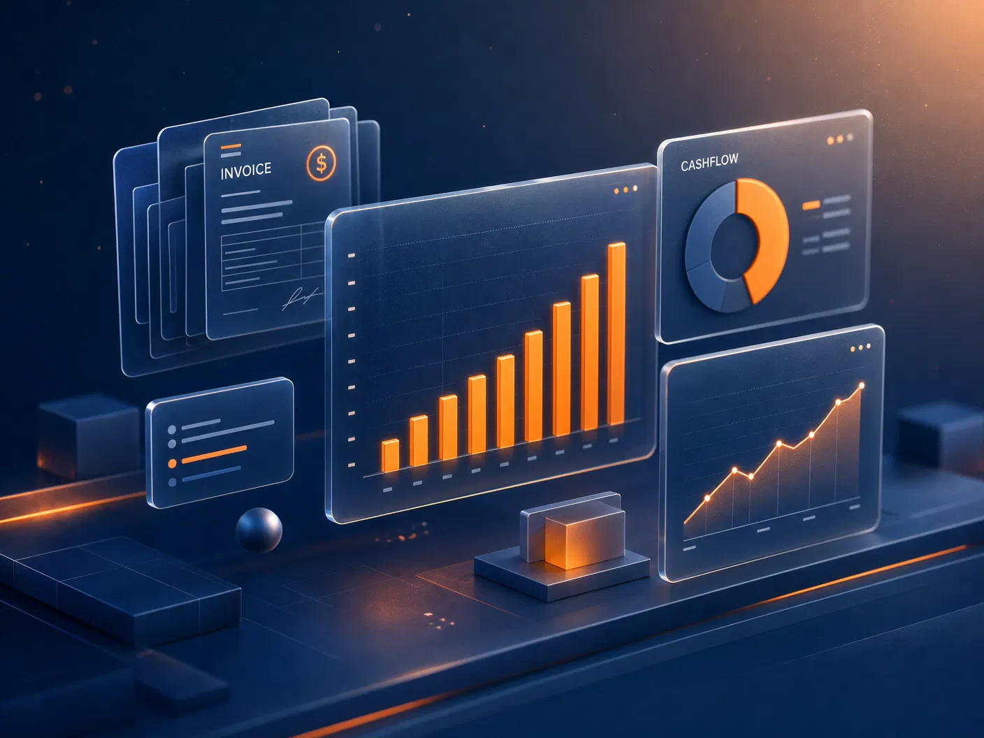Cashflow dashboard visual