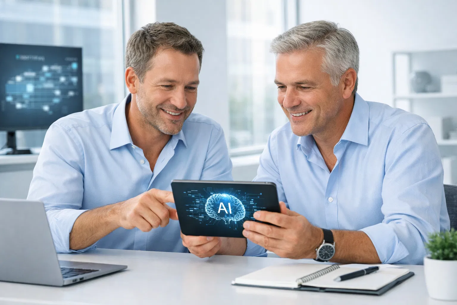 Business AI Background