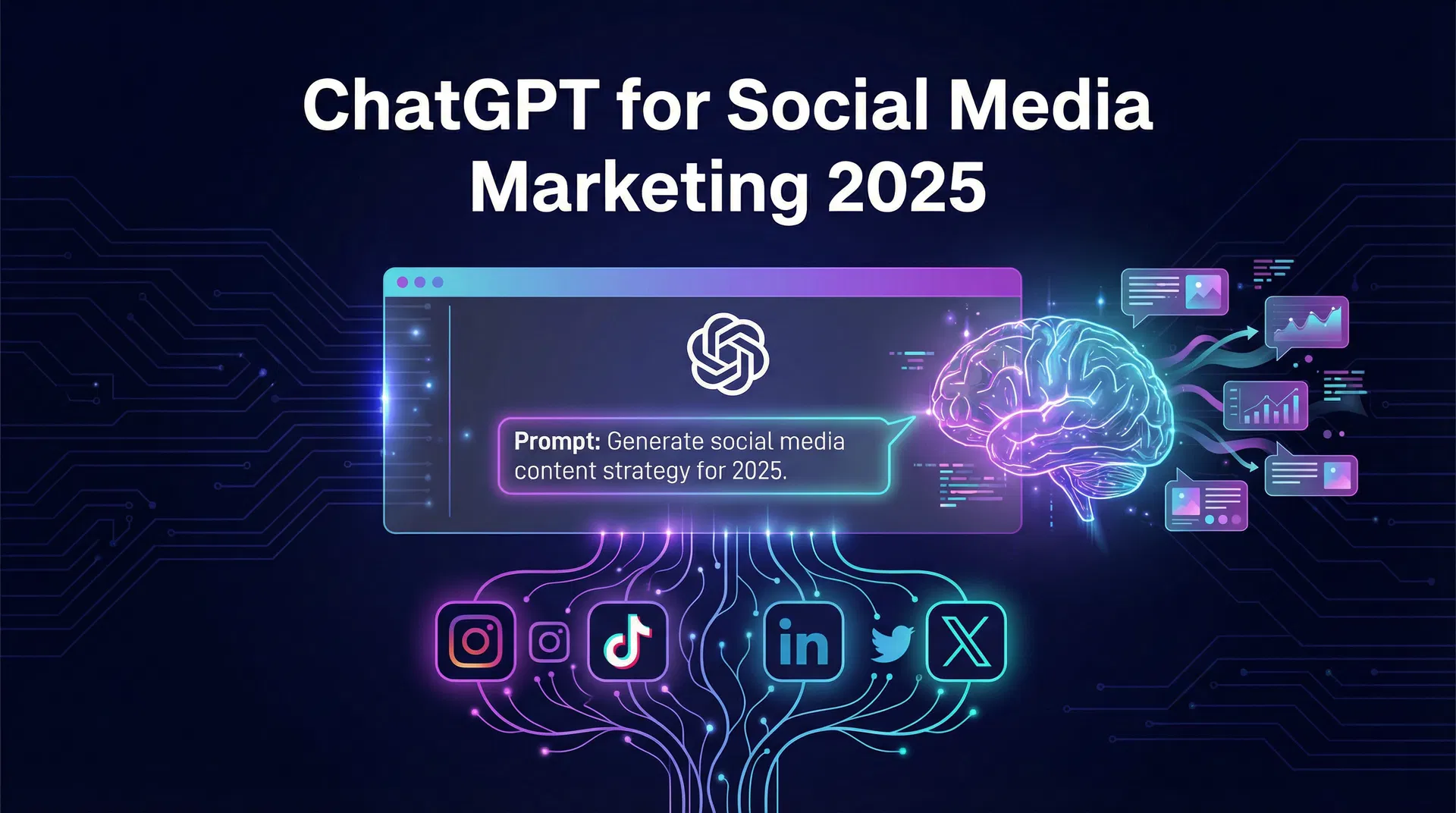 Come Usare ChatGPT per il Social Media Marketing nel 2025