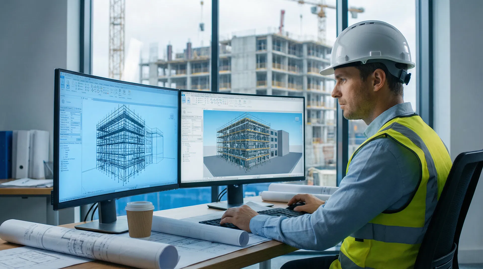 BIM e ponteggi: integrazione digitale nella progettazione cantiere