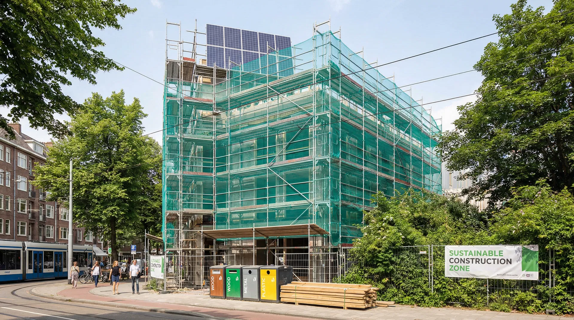 Ponteggi e Sostenibilità Ambientale: Il Cantiere Green del Futuro