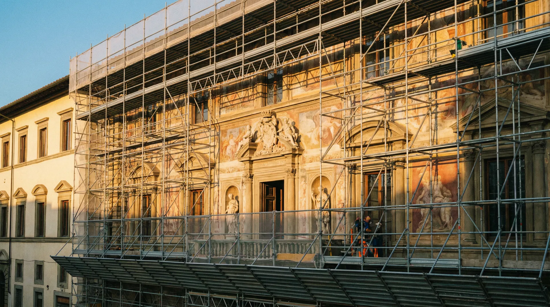 Ponteggi per restauro edifici storici e vincolati: sfide e soluzioni