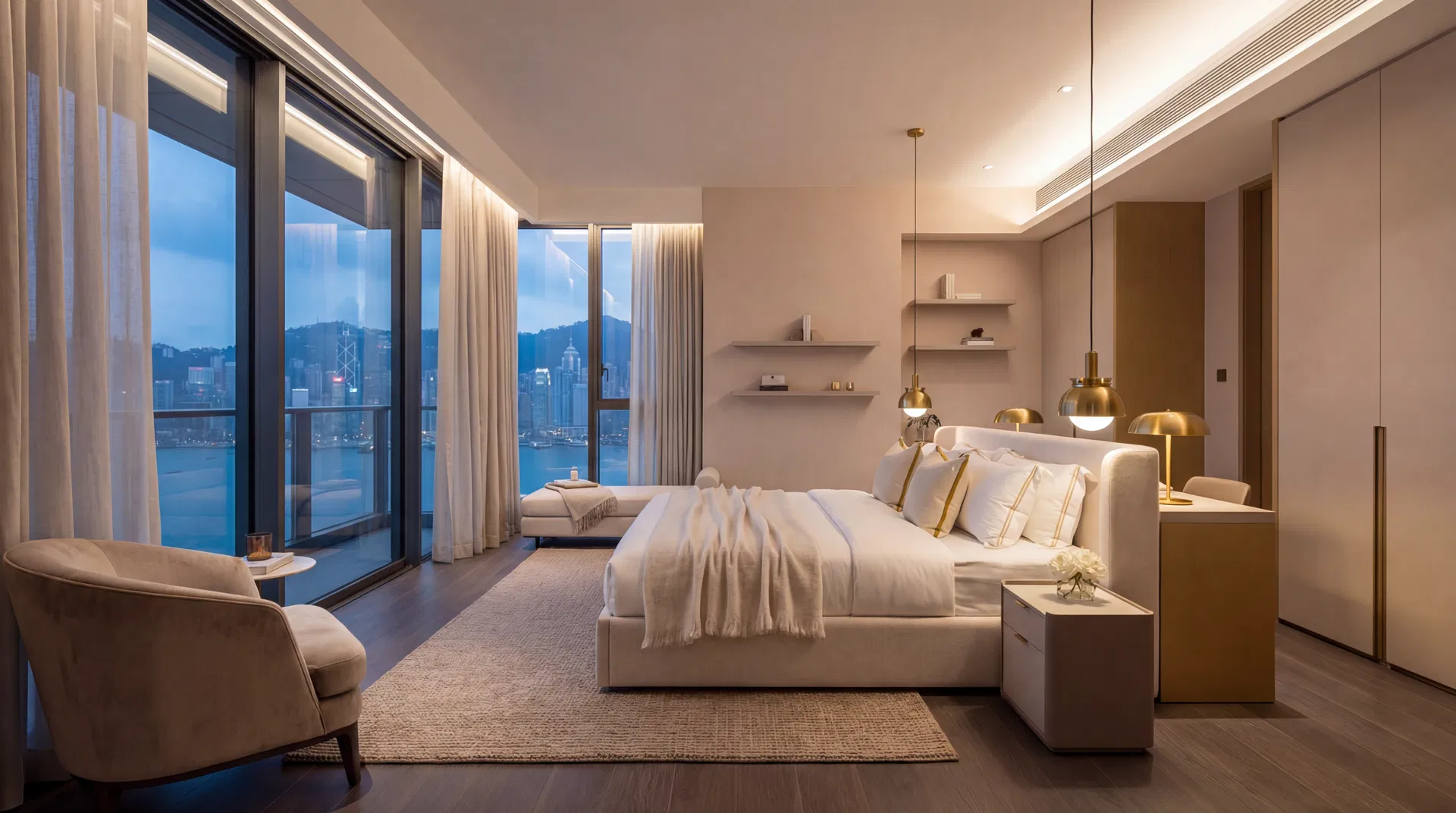 柏傲莊III 主人房設計