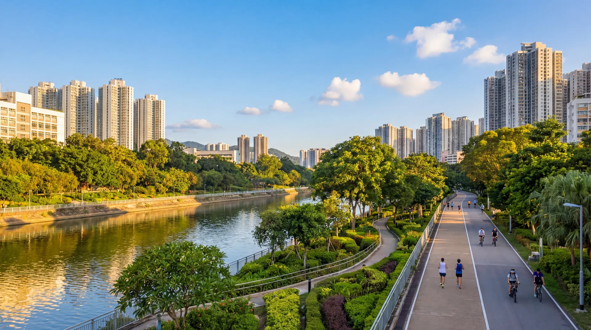 柏傲莊III 周邊城門河公園