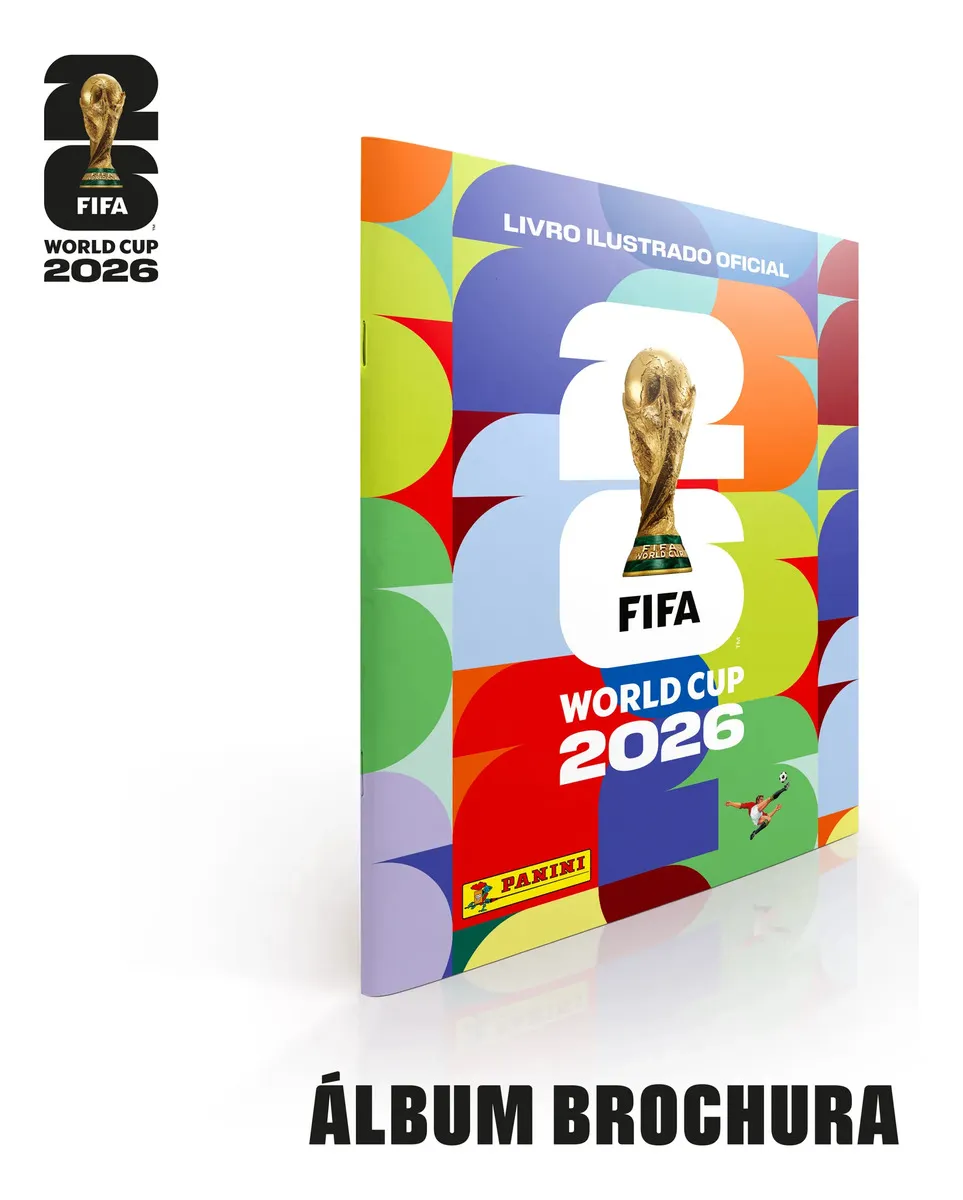 Copa Do Mundo 2026 - Álbum Capa Brochura - FIFA WORLD CUP 2026