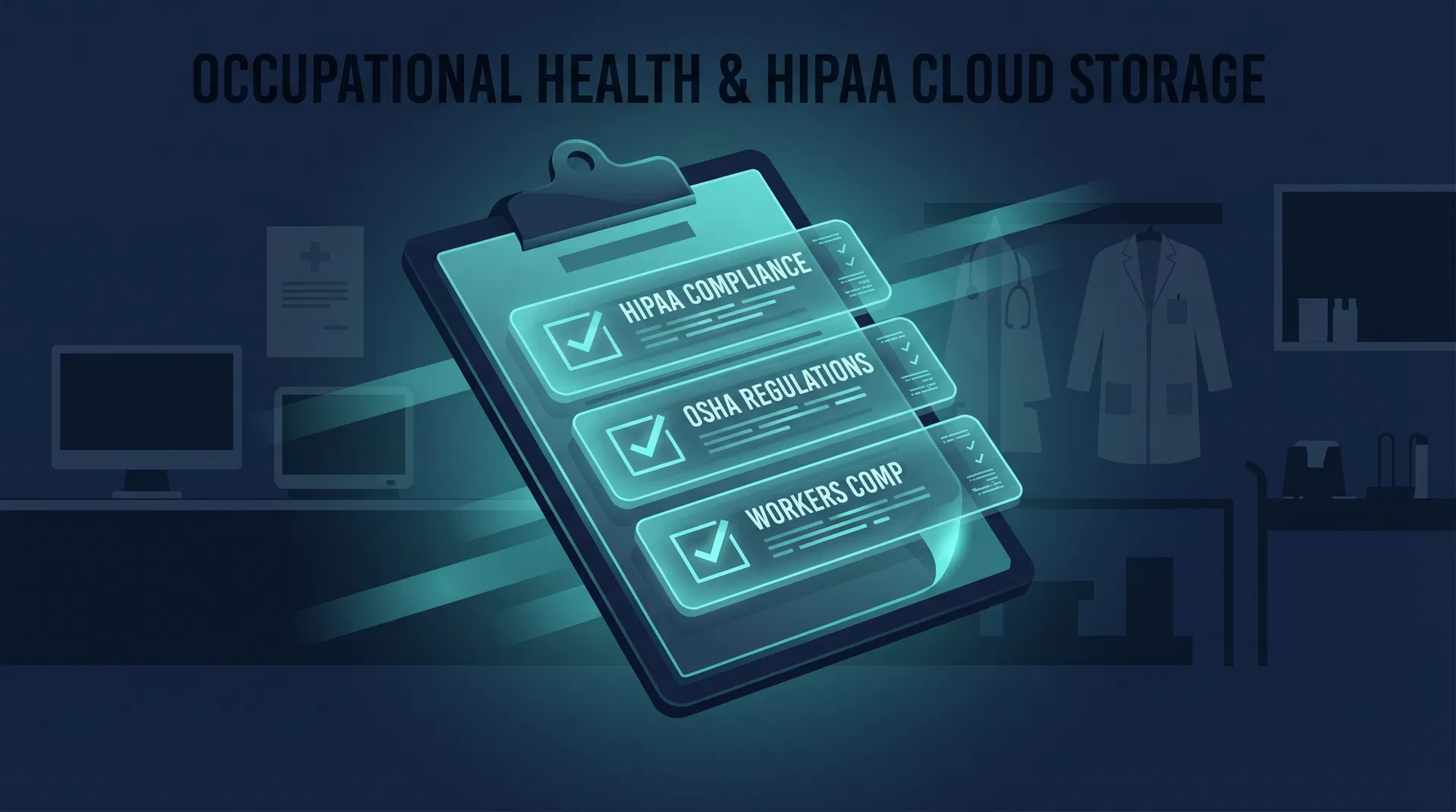 HIPAA Compliance for Occupational Health Clinics: The Cloud Storage Checklist