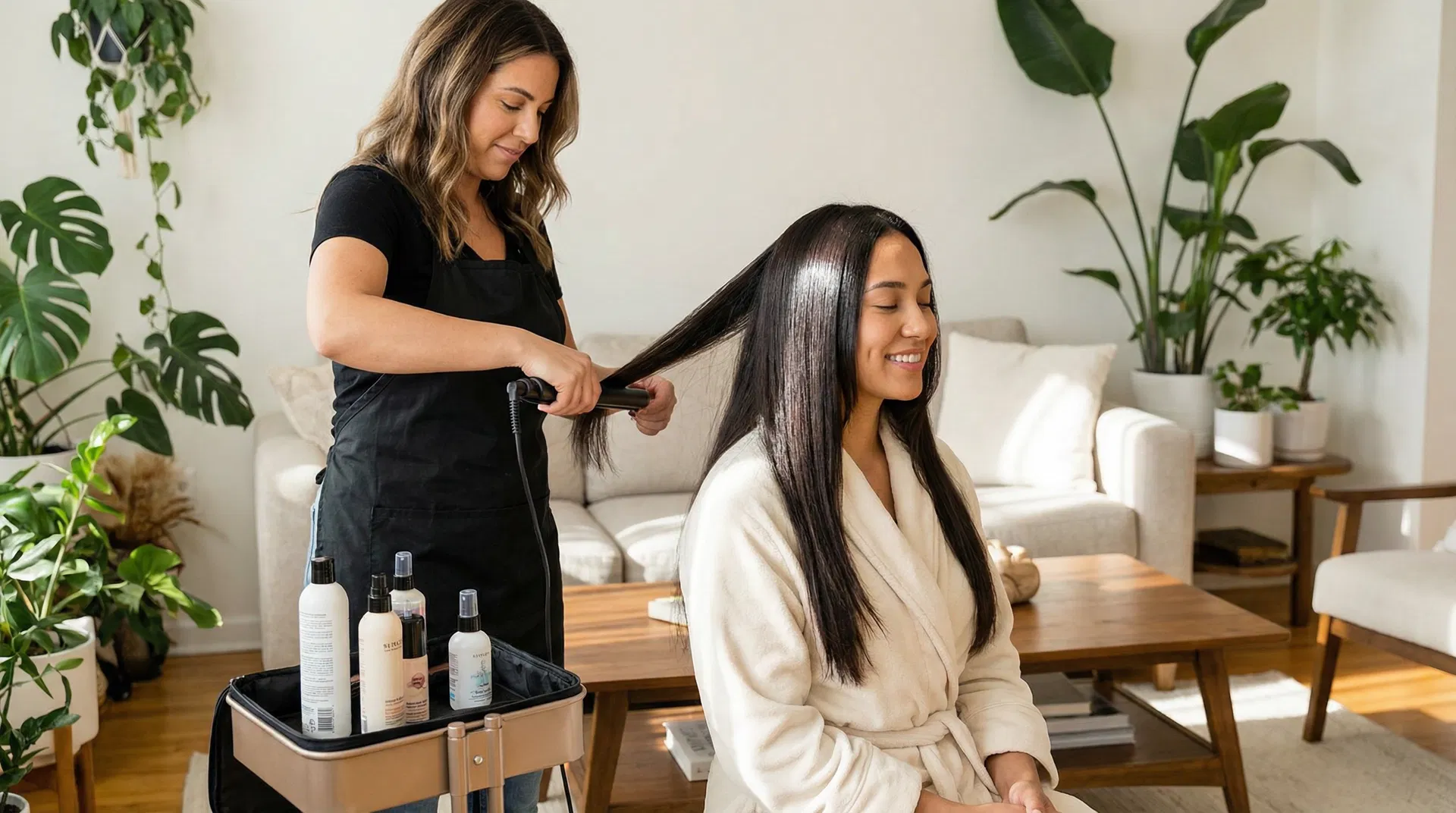 Lissage et traitement des cheveux : Retrouver des cheveux lisses et brillants