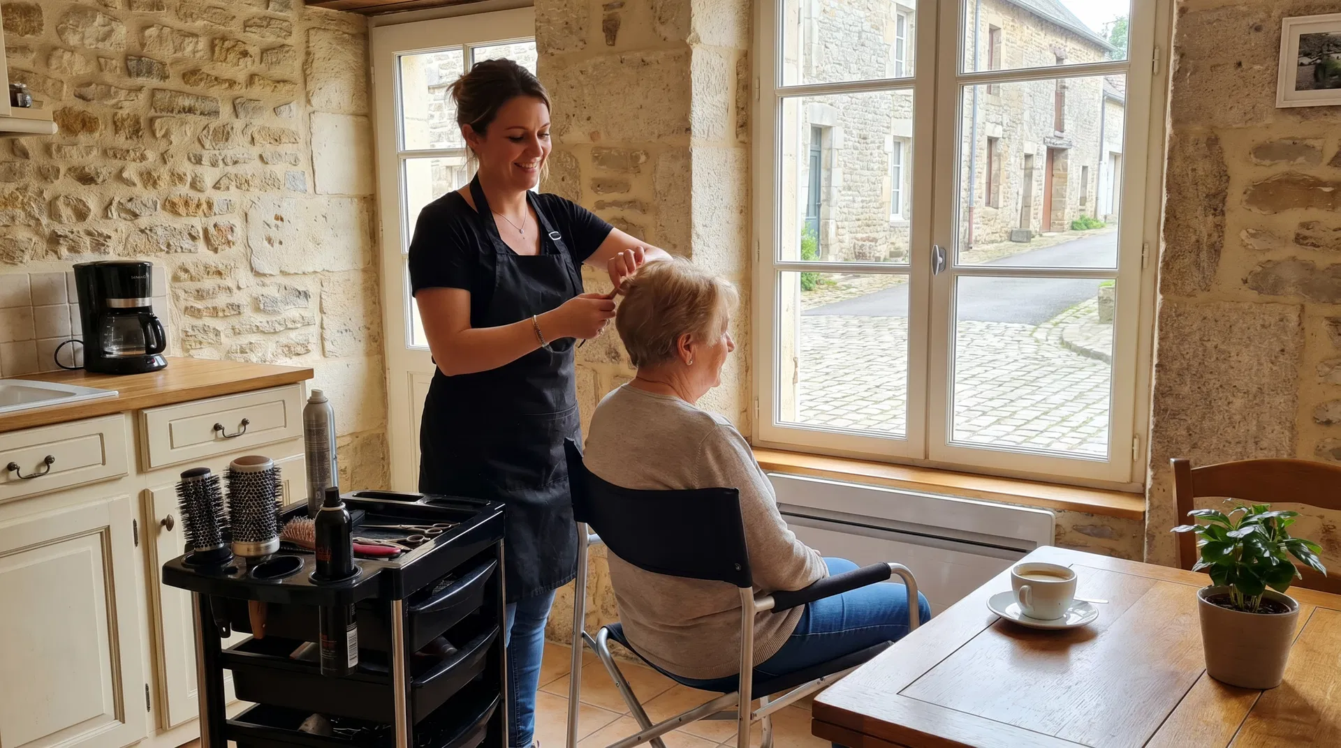 Coiffure pour seniors à Mesnil-Racoin : Confort et délicatesse