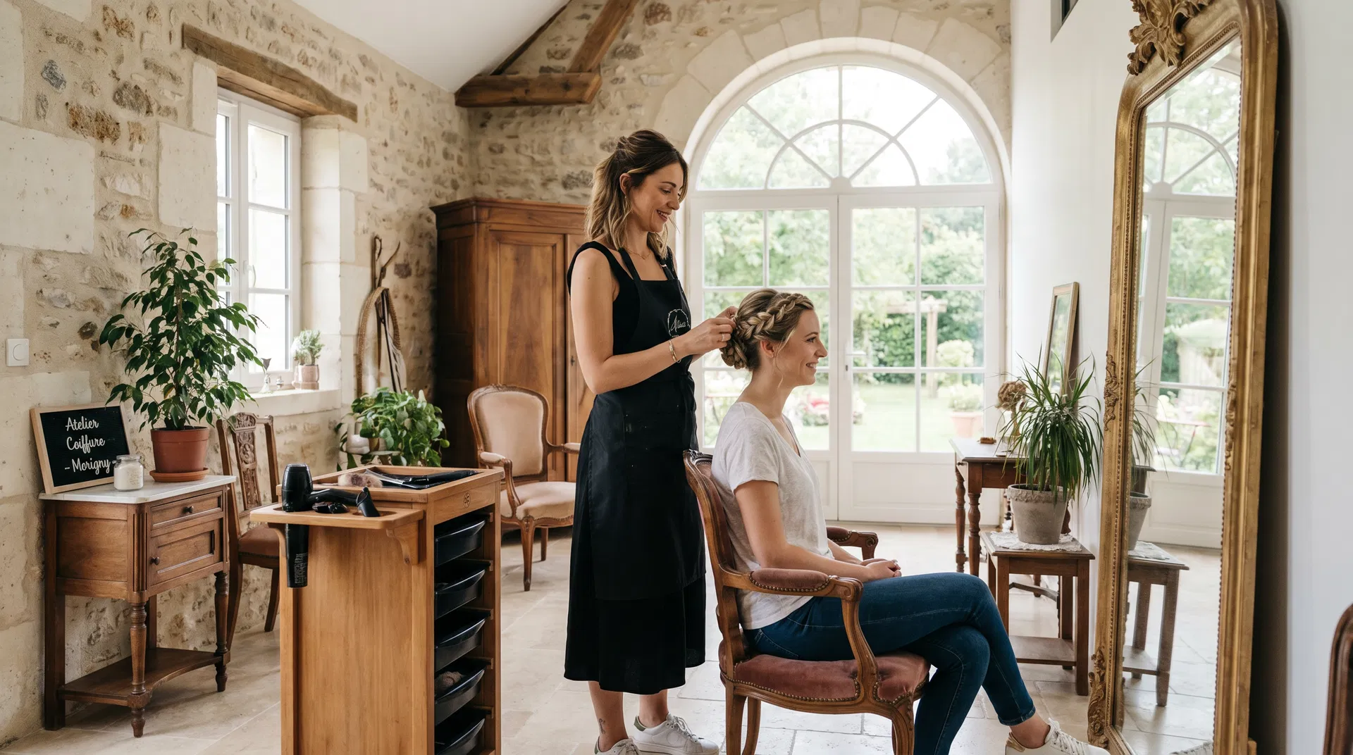 Coiffure a domicile a Morigny-Champigny : Elegance et confort