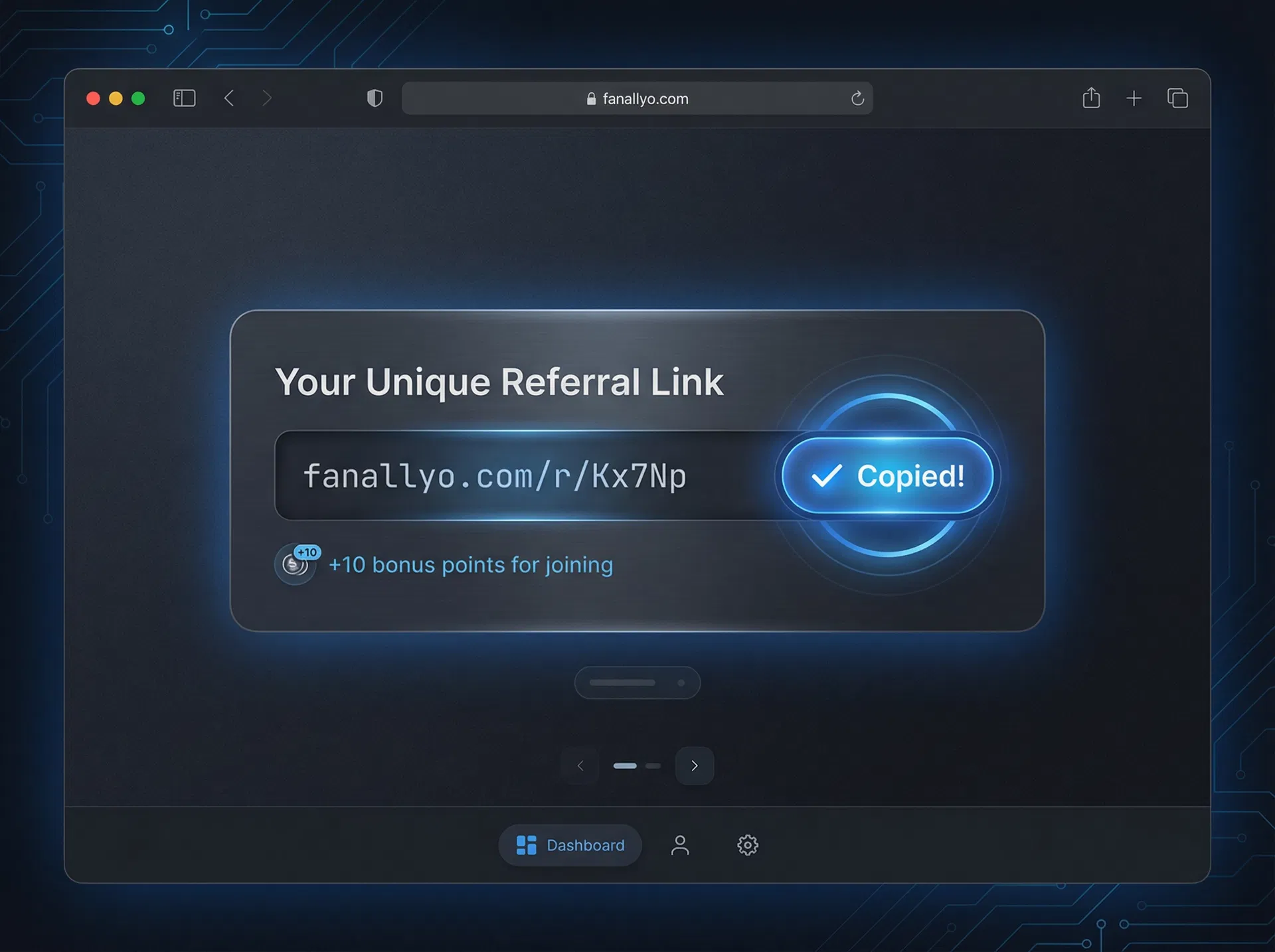 Get Your Unique Link