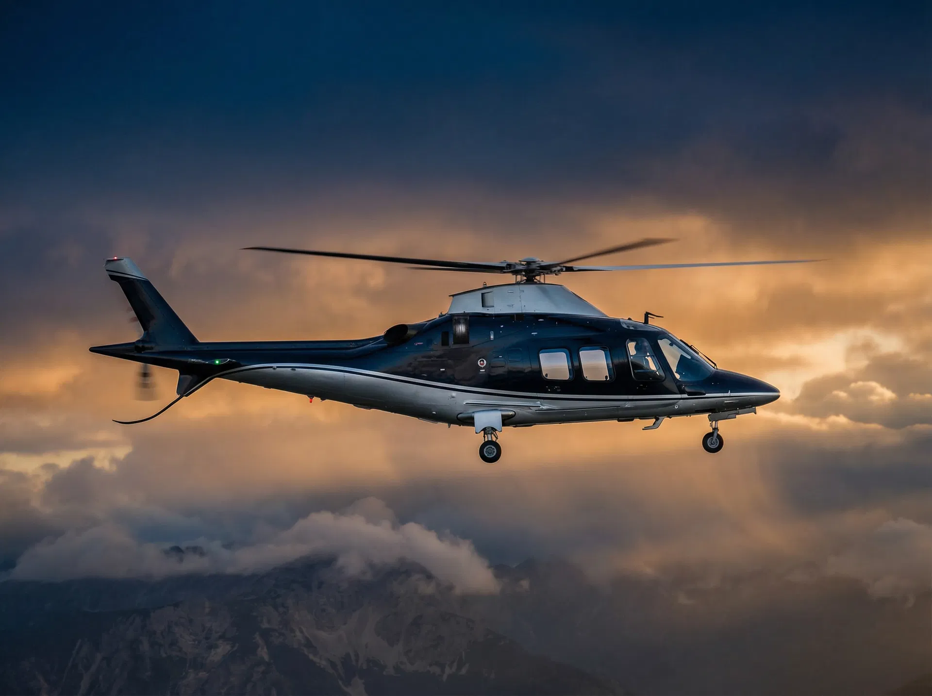 Ciclo Contínuo de Crescimento e Valorização — Helicóptero Executivo