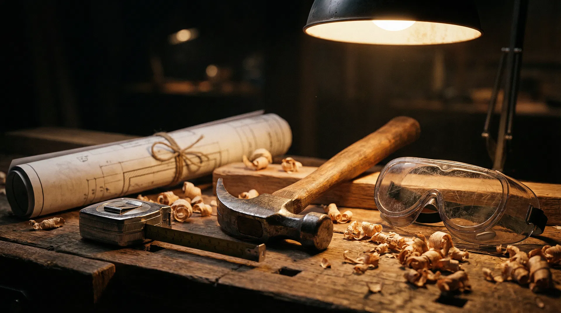 Top Notch Construction team working on custom home build in Huntsville Alabama