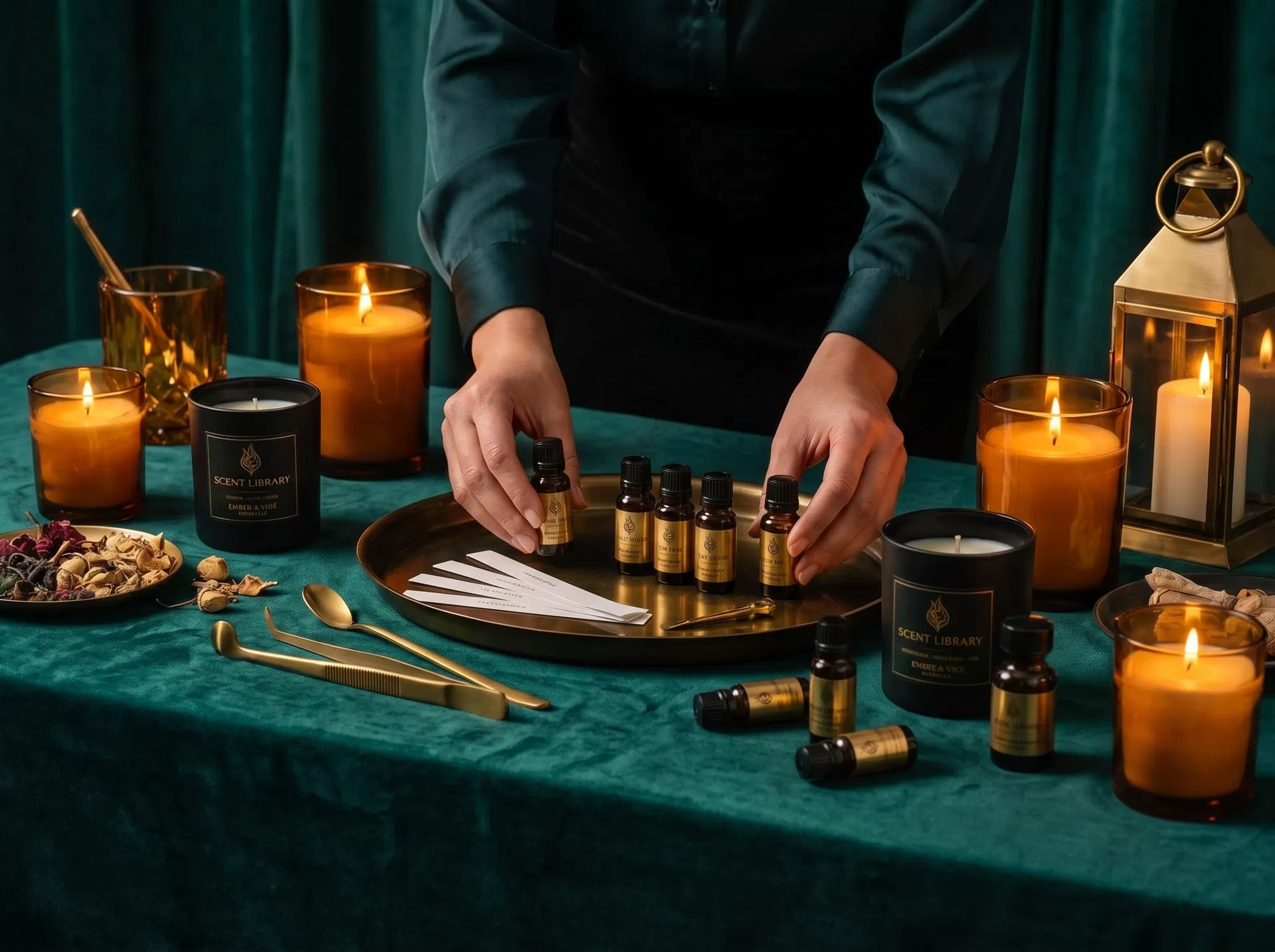 Ember and Vice custom scent ritual