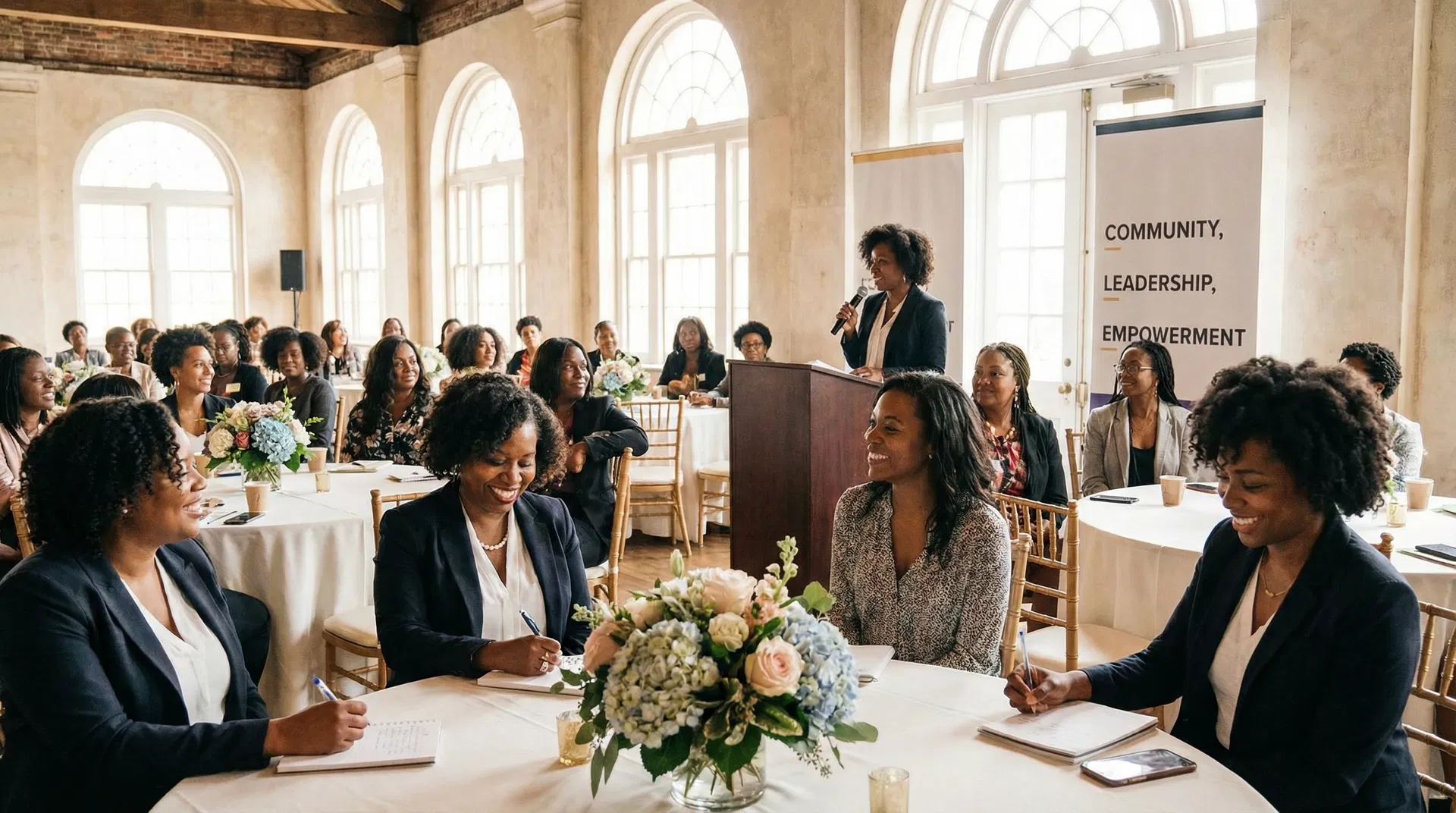 Community leadership gathering