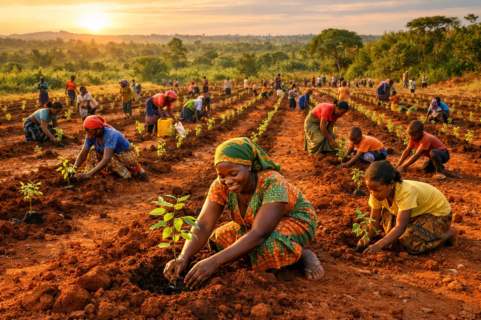 Community tree planting initiative