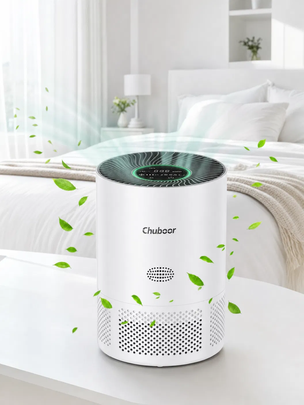 Chuboor Glans Wit — Slaapkamer