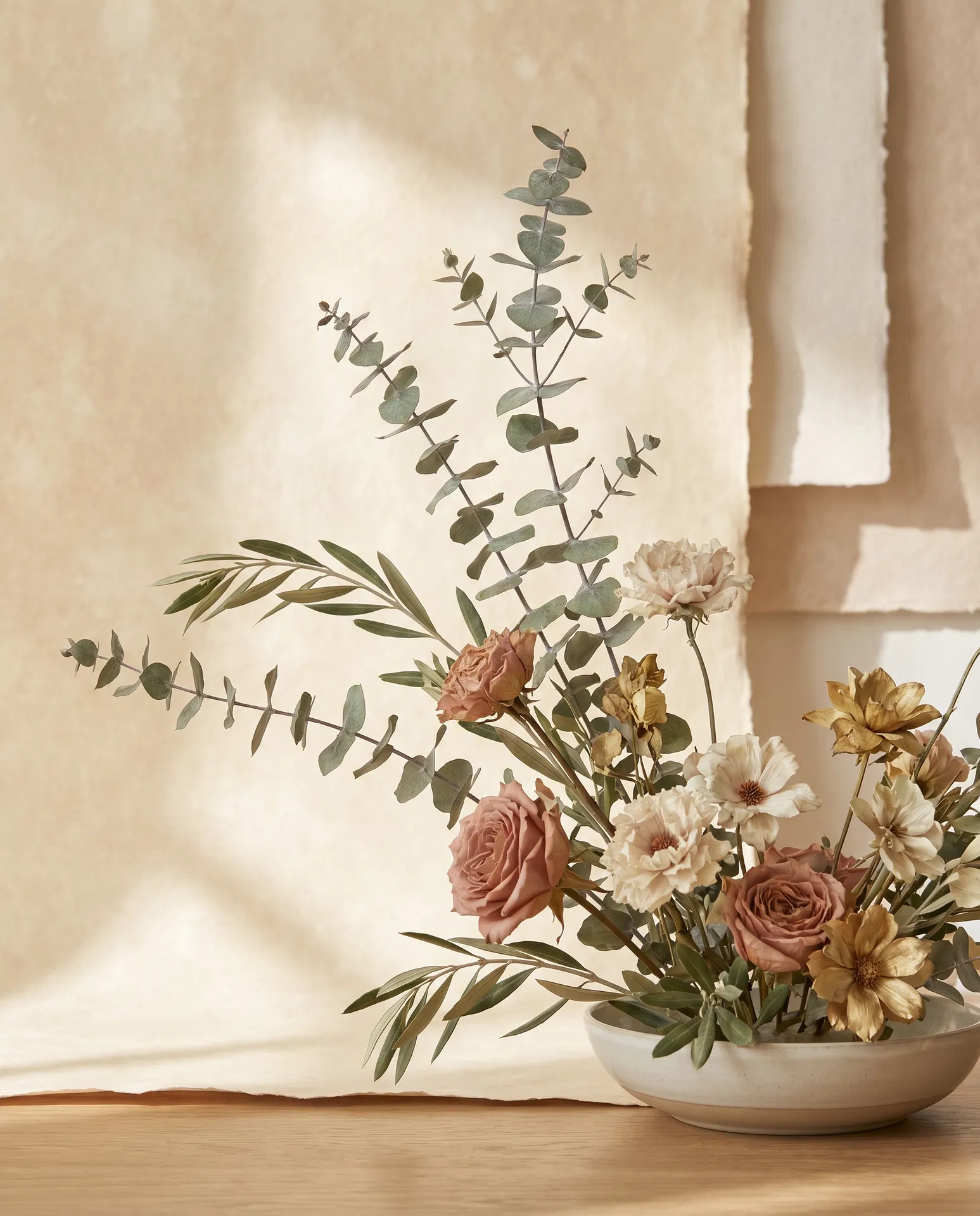 Decorative botanical arrangement