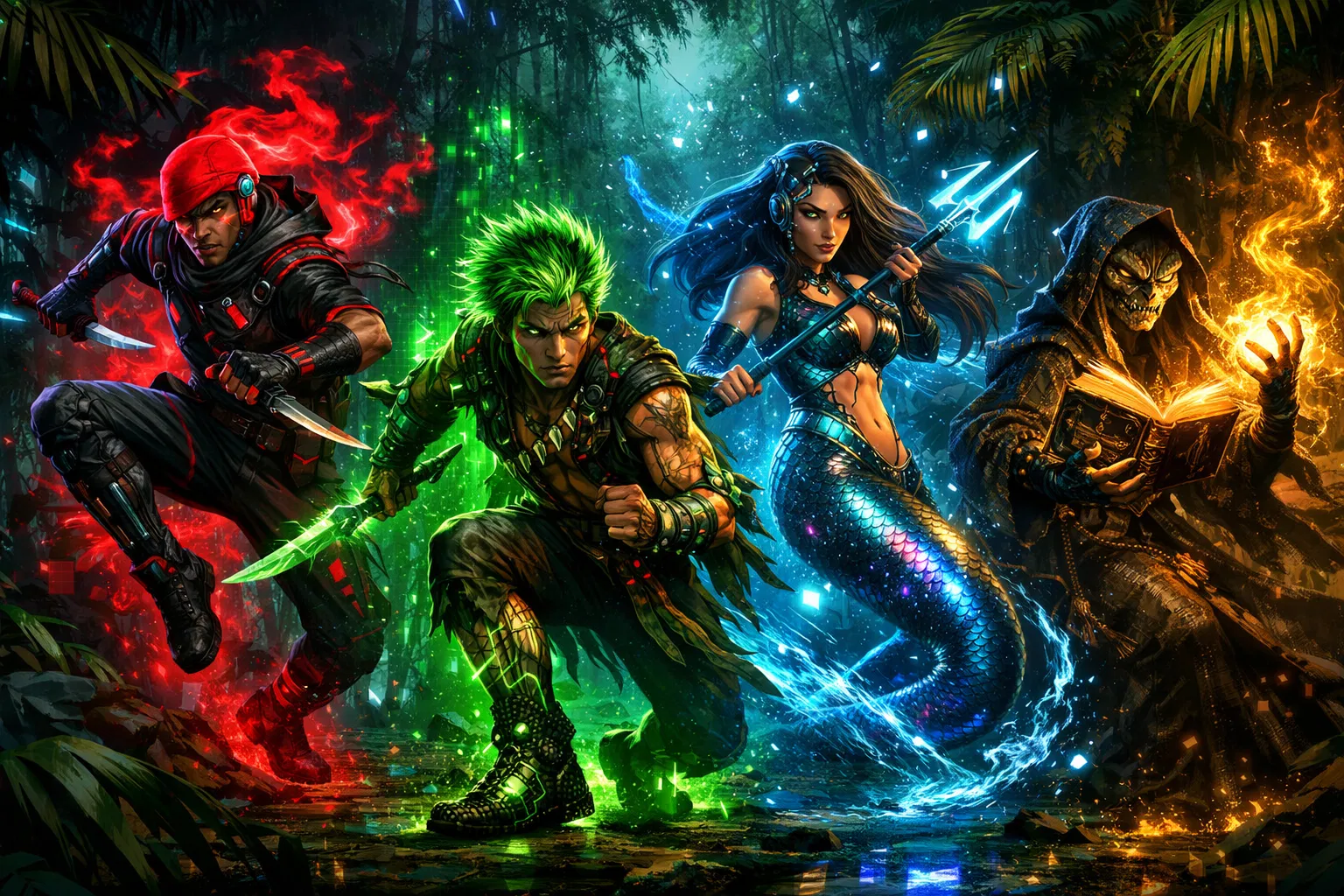 Personagens do folclore brasileiro reimaginados como games