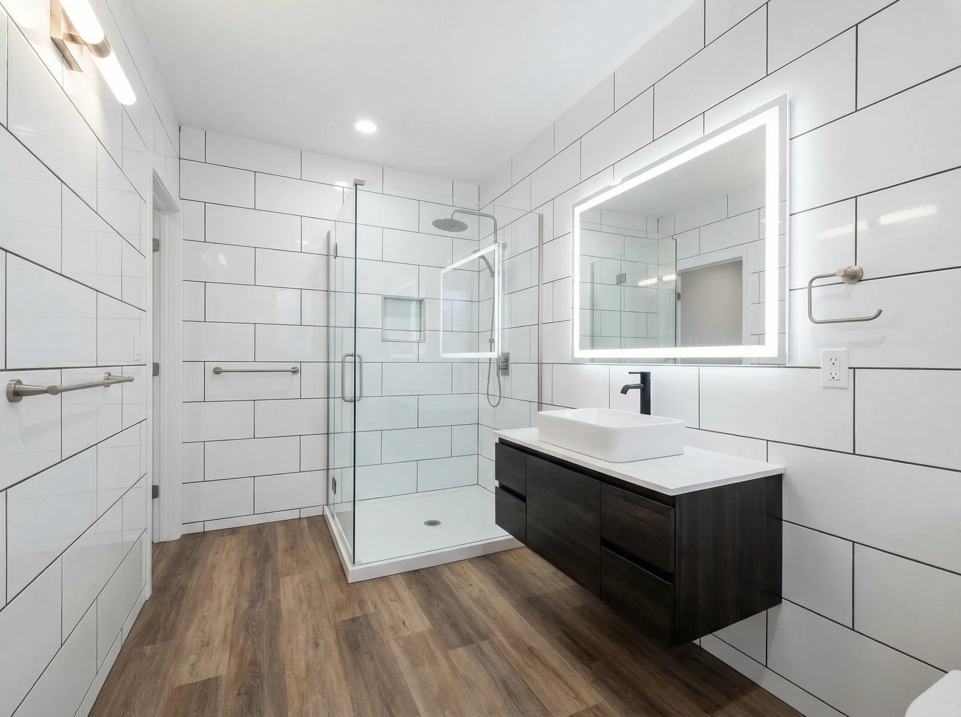 Bathroom after remodel by Regal Remodelers