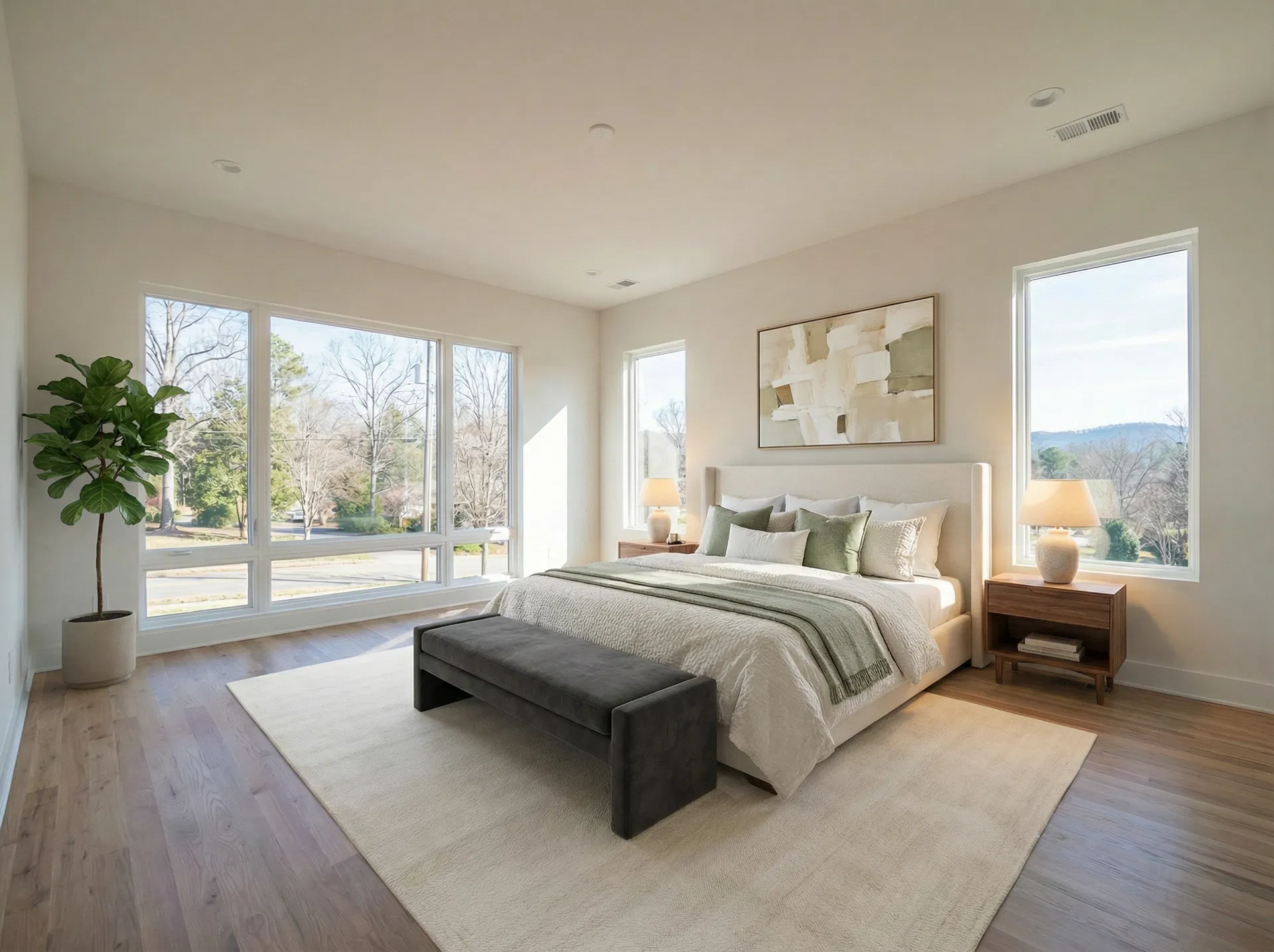 Master Bedroom — After Virtual Staging