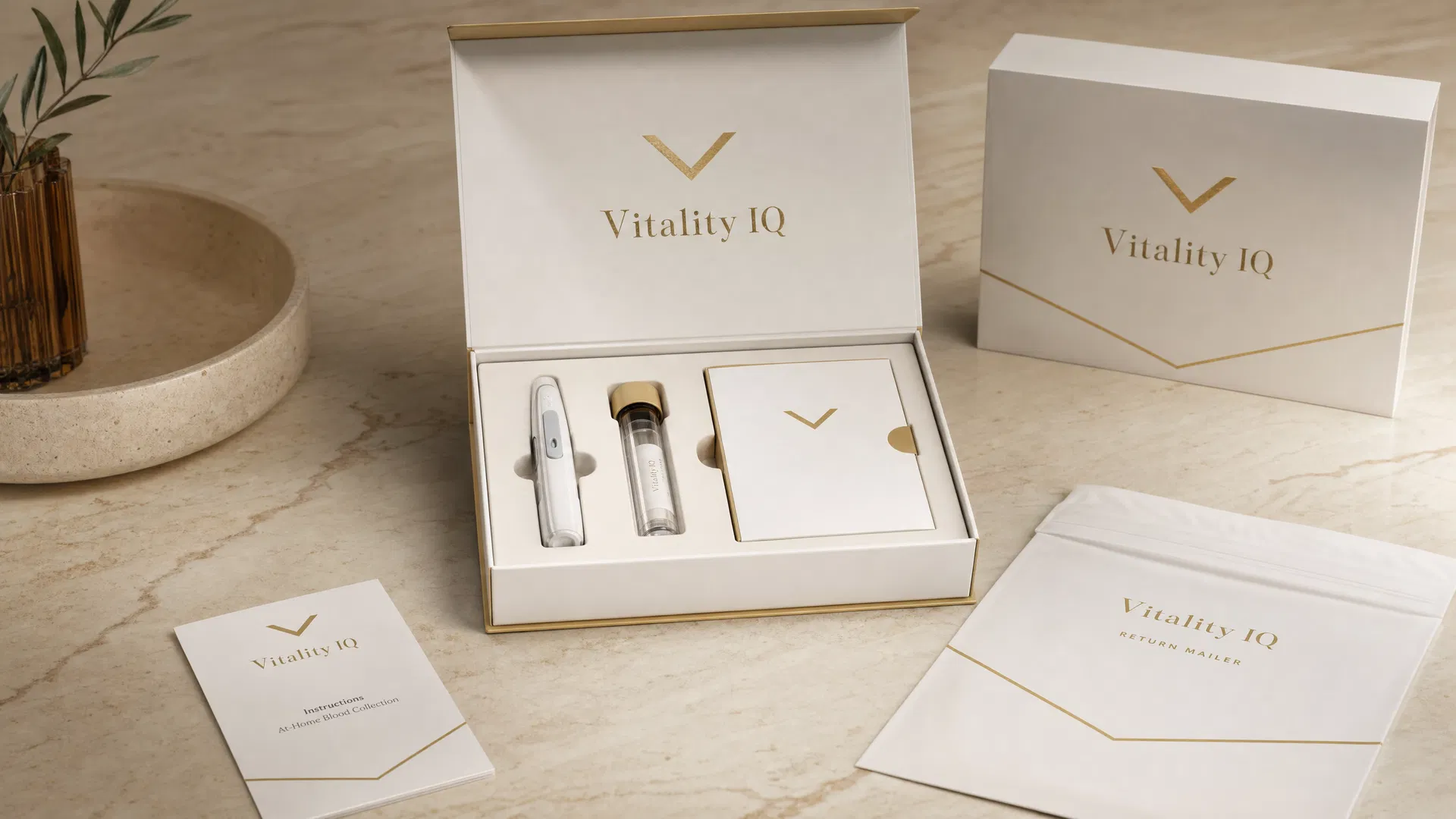 Vitality IQ at-home blood panel kit