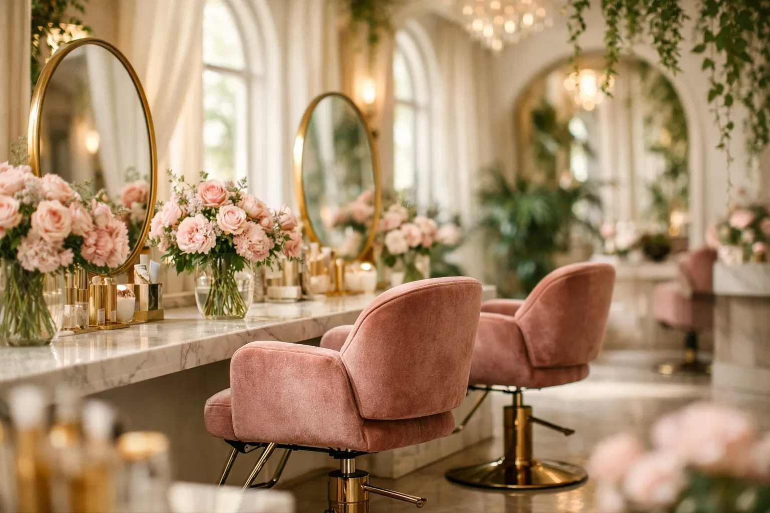 Lumière Beauty Salon interior