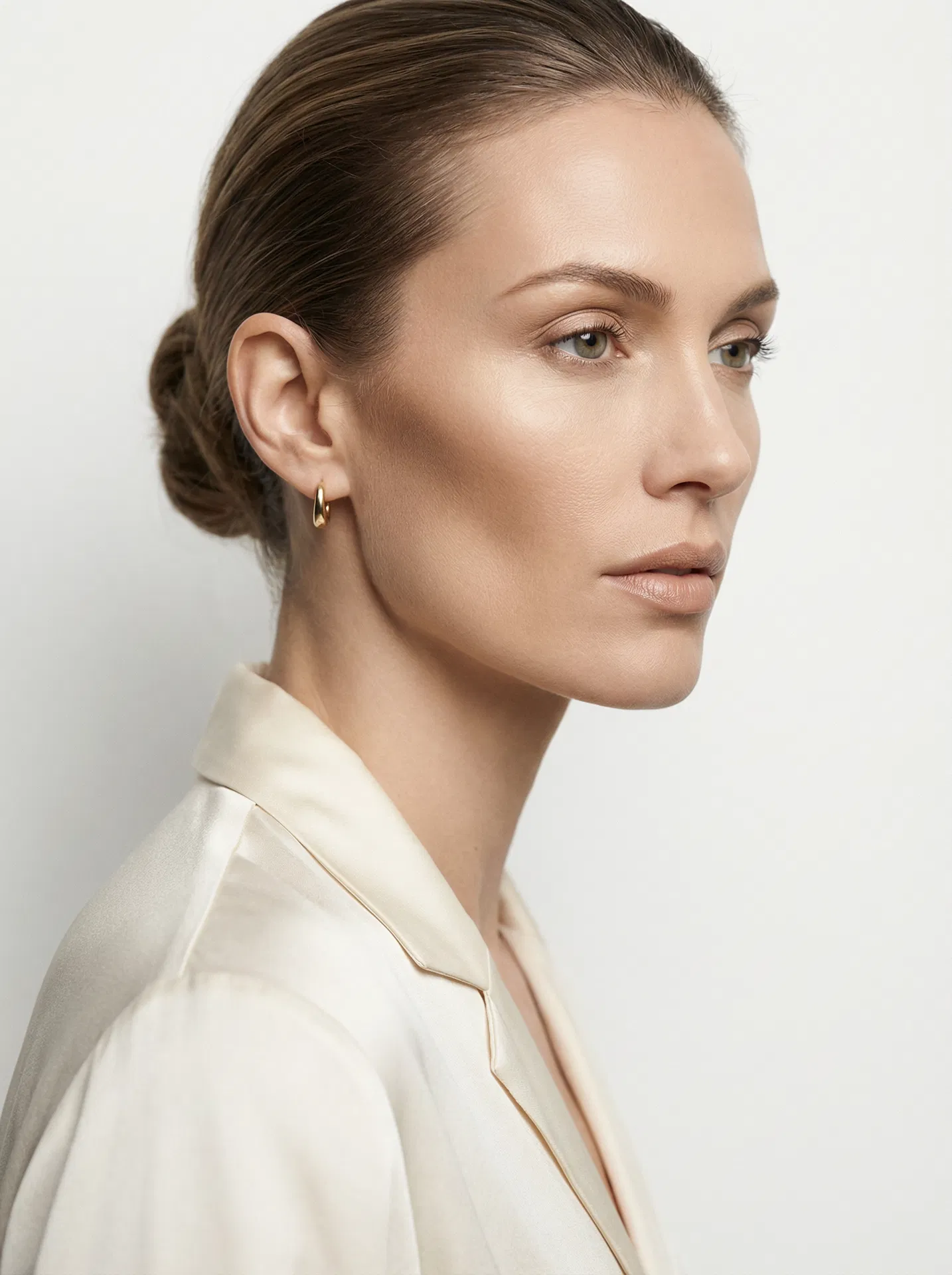 Skulpturert ansikt etter buccal fat pad removal