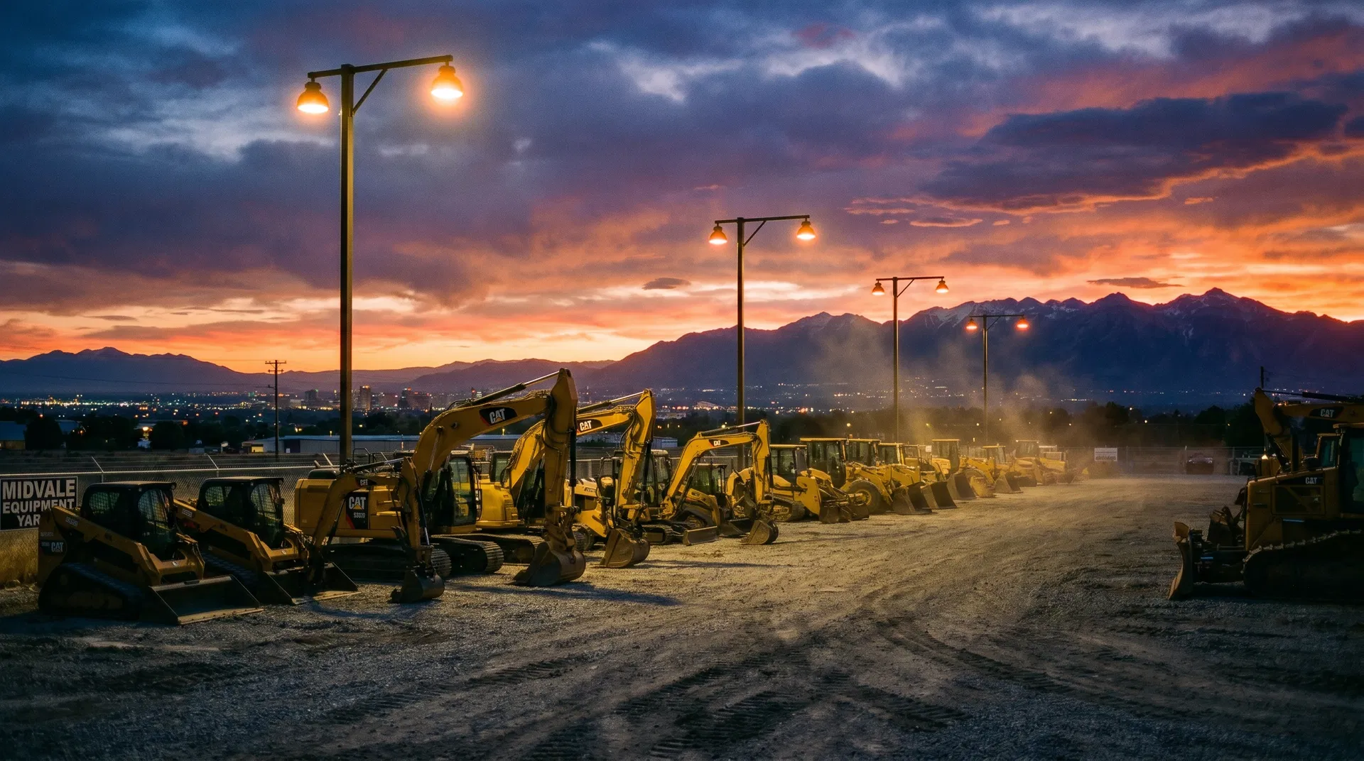 Next Equipment Midvale — Salt Lake County heavy equipment rental yard