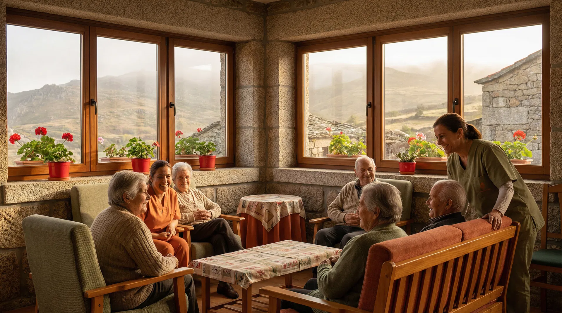 Utentes e colaboradores da AMVA