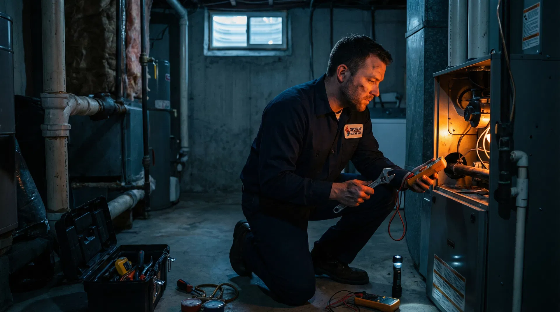 KD Heating and Air Conditioning team — locally owned HVAC company in Spokane WA