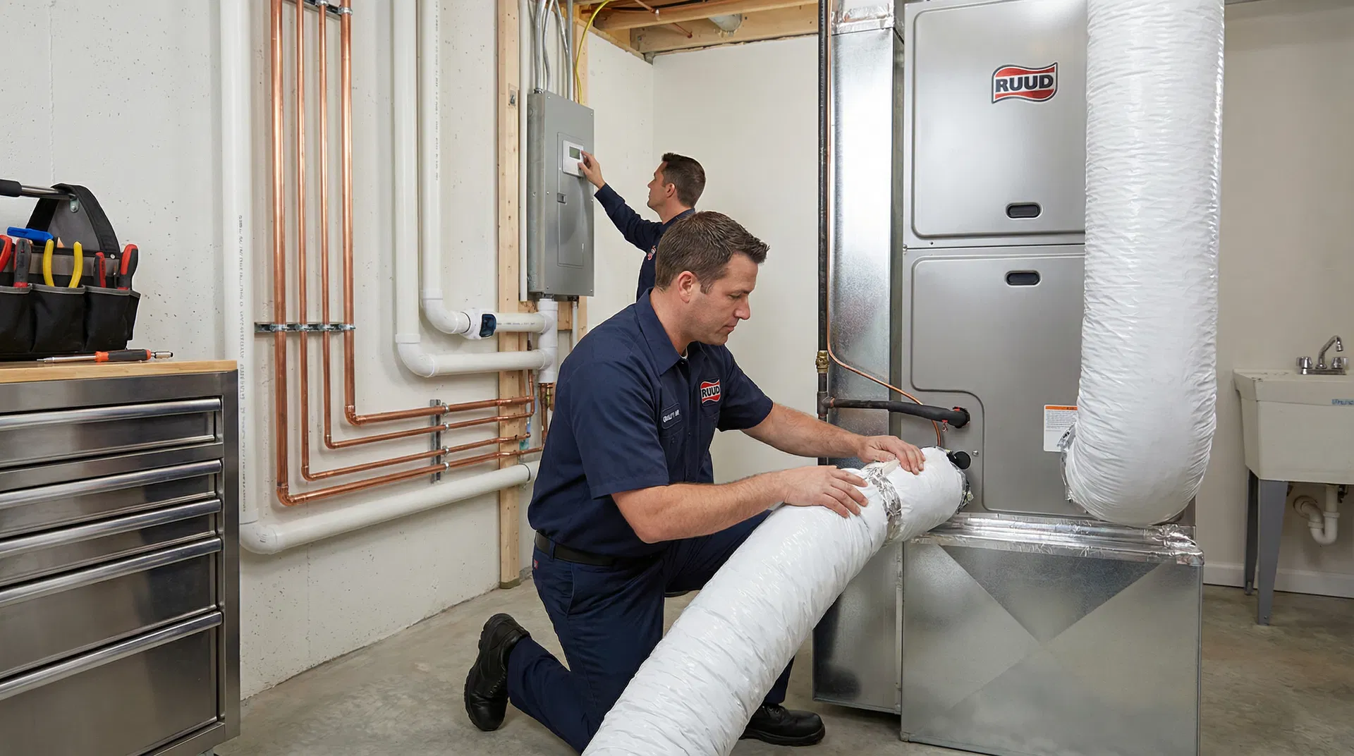 Professional HVAC system installation by KD Heating in Spokane WA