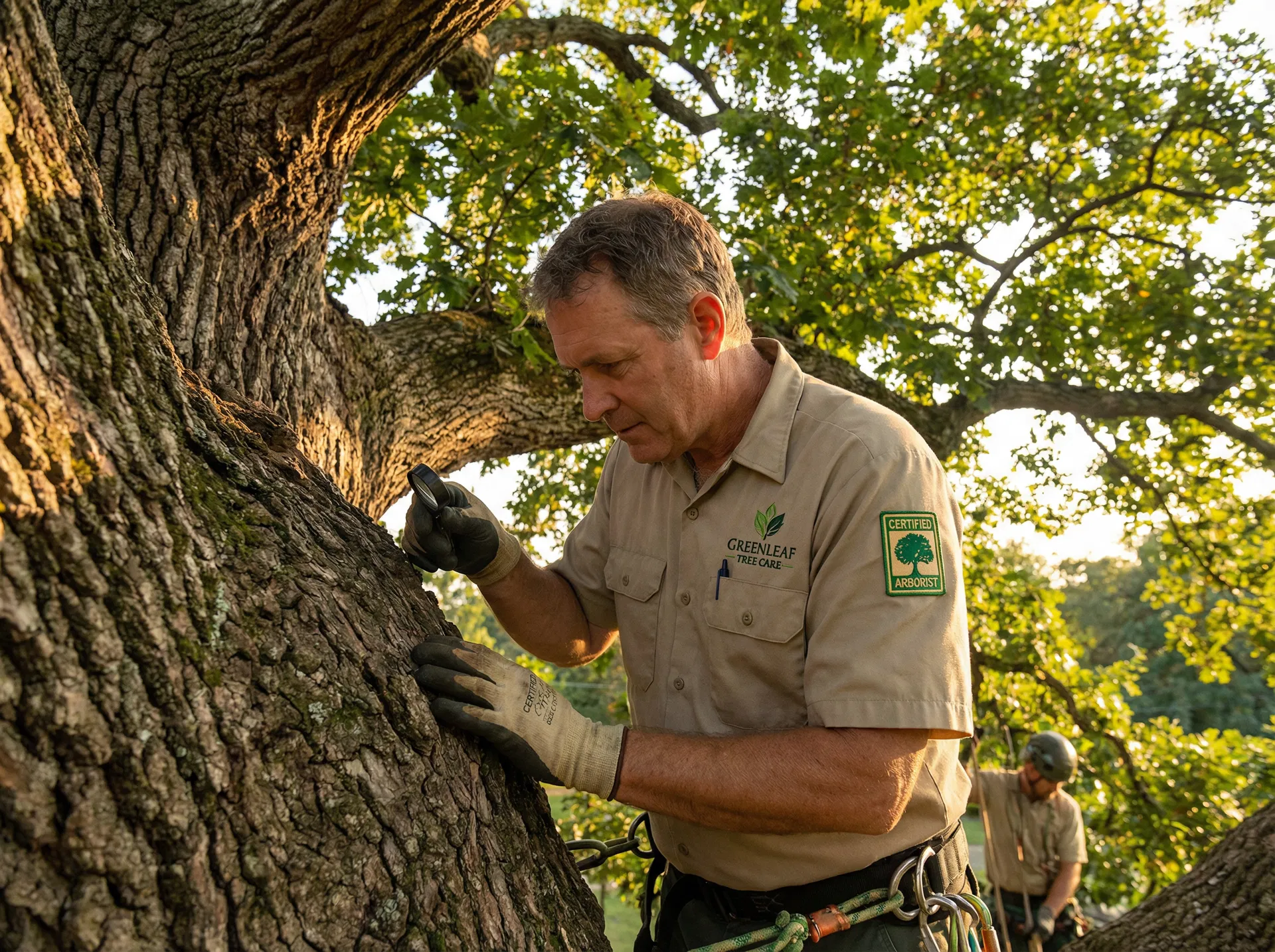 S&K Tree Service team at work