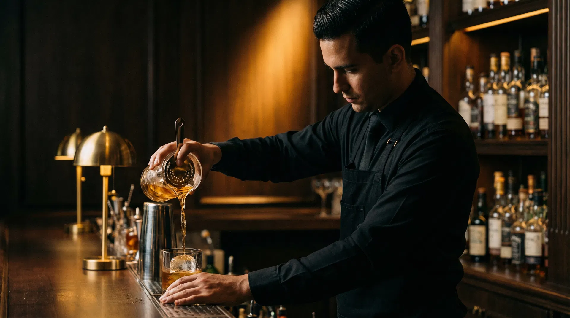 Black Barrel bartender