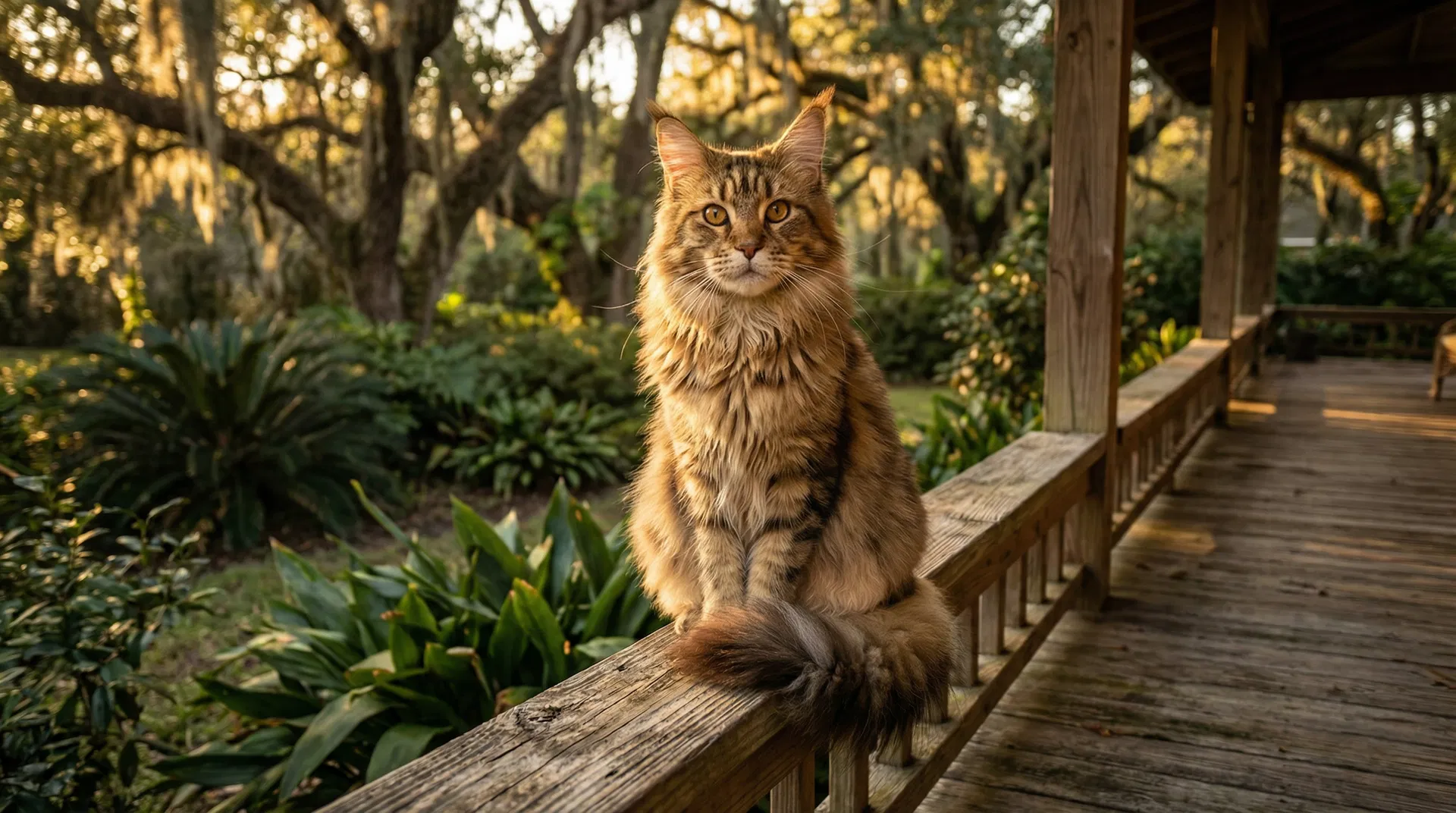 Majestic Maine Coon cat from Cottonland Maine Coons, Rayville, LA
